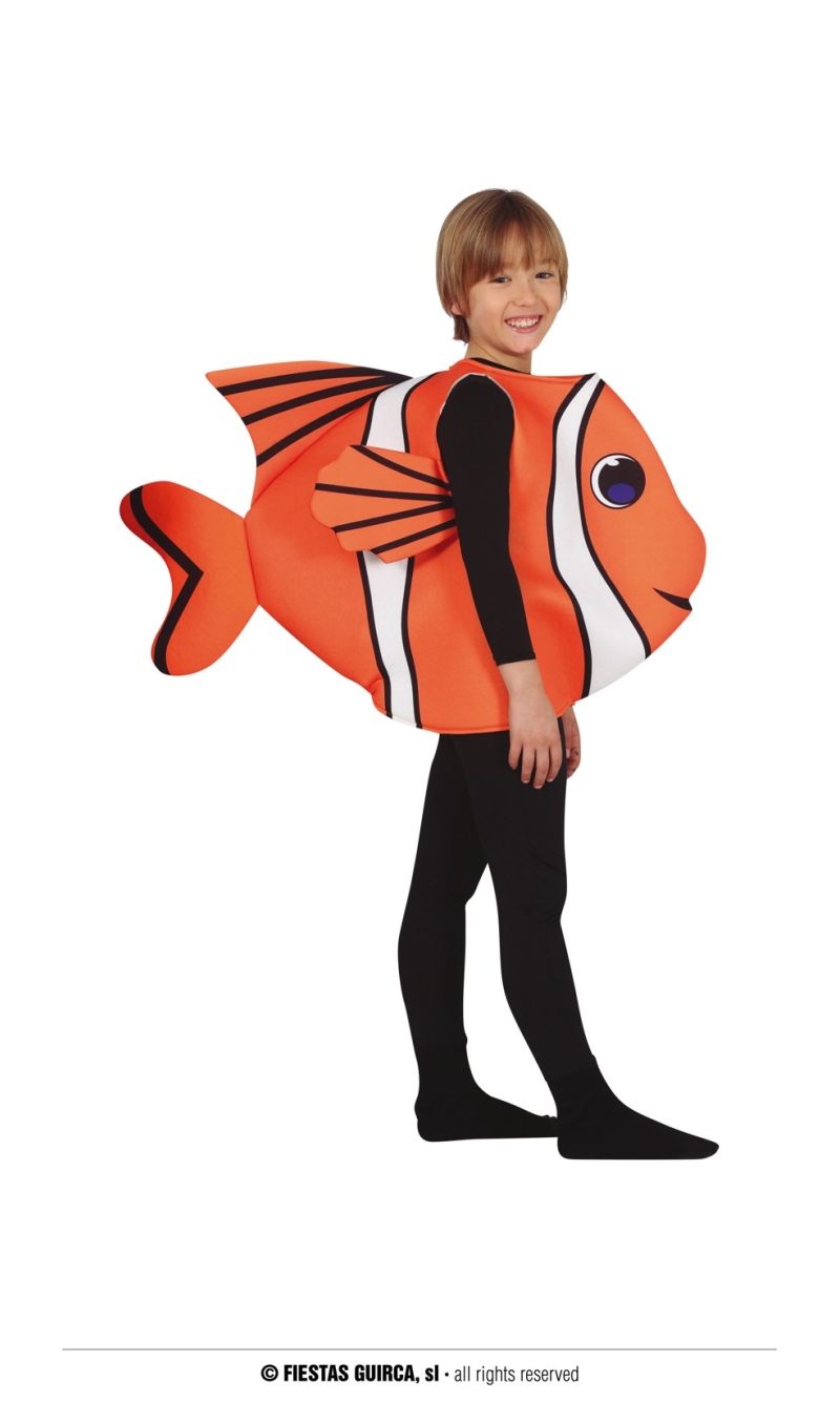 Fish Nemo Costume - Age 5 to 6 Years