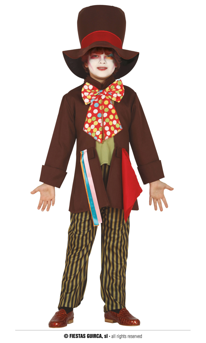 Crazy Mad Hatter - Age 3 to 4 Years