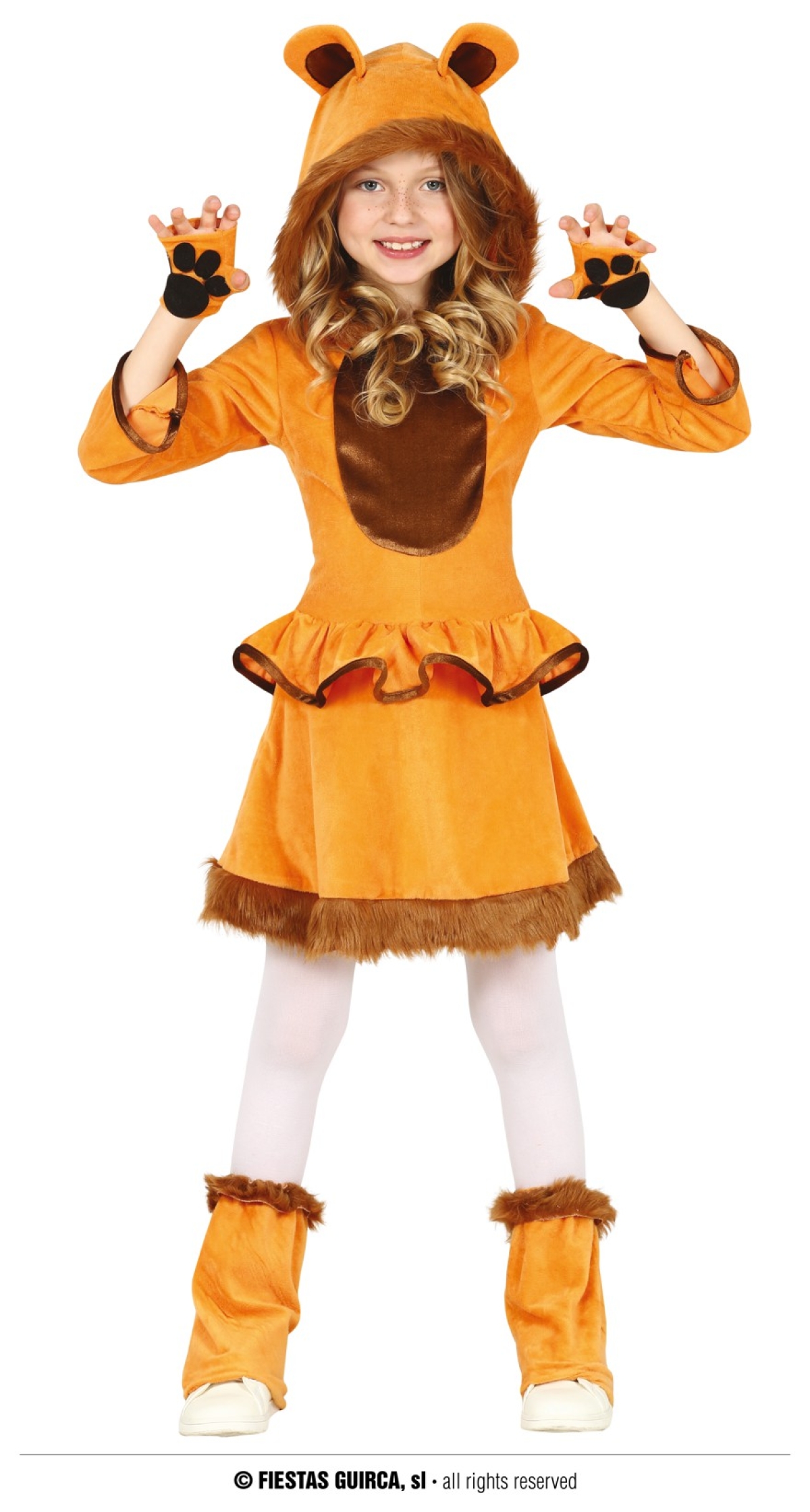Cute Lioness Costume - Age 5 to 6 Years