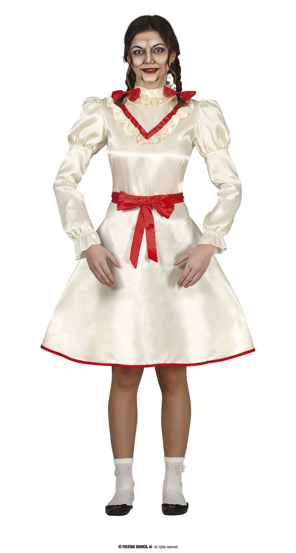 Annabelle Cursed Doll Costume - Age 14 to 16 Years
