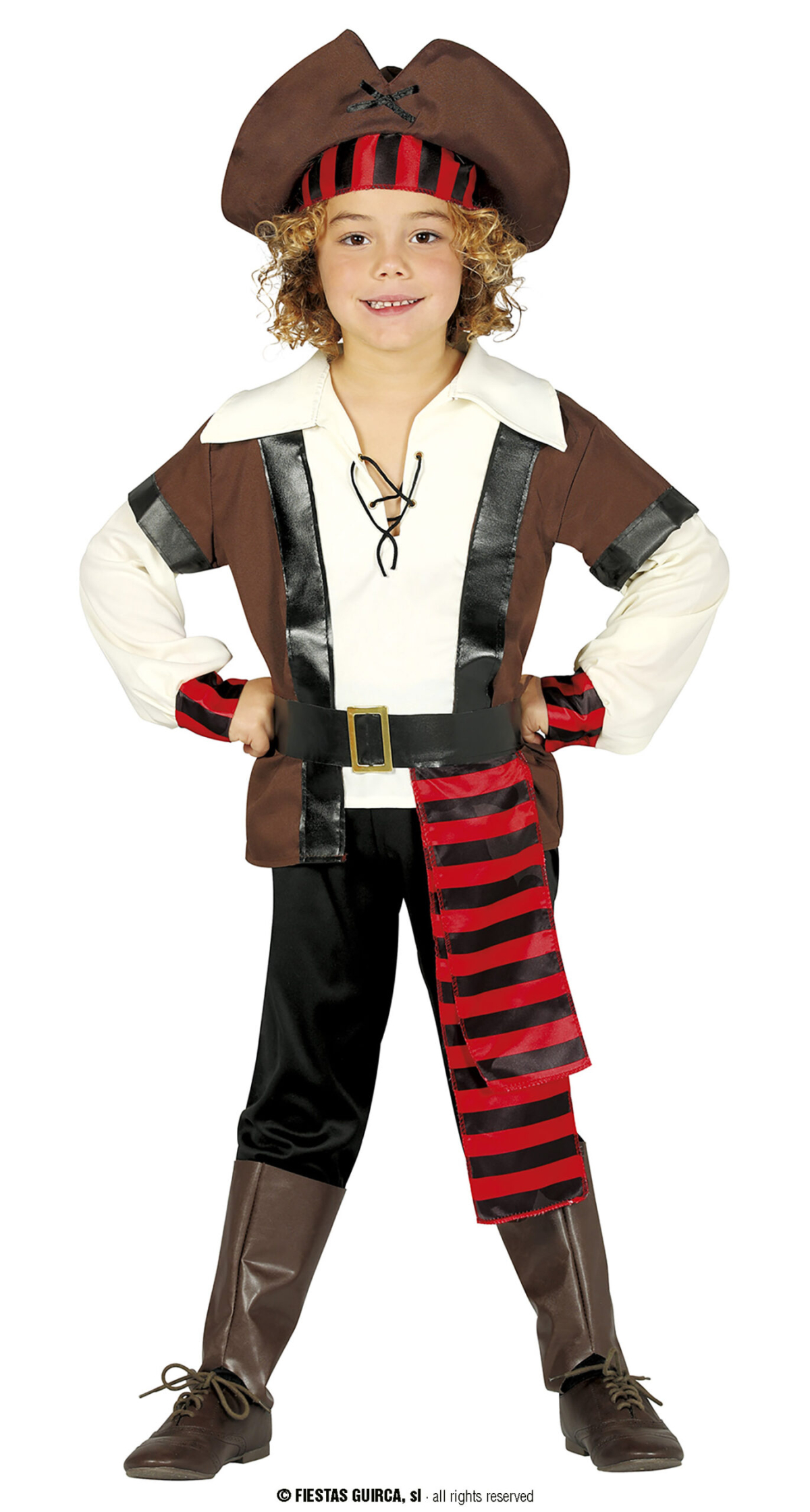Pirate Of The Seven Seas Boy - Age 10 to 12 Years