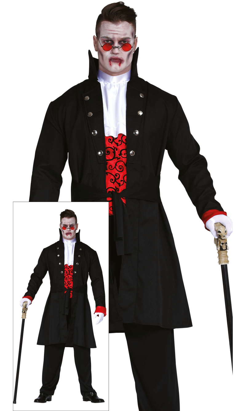 Victorian Vampire Teen Costume - Age 14 to 16 Years