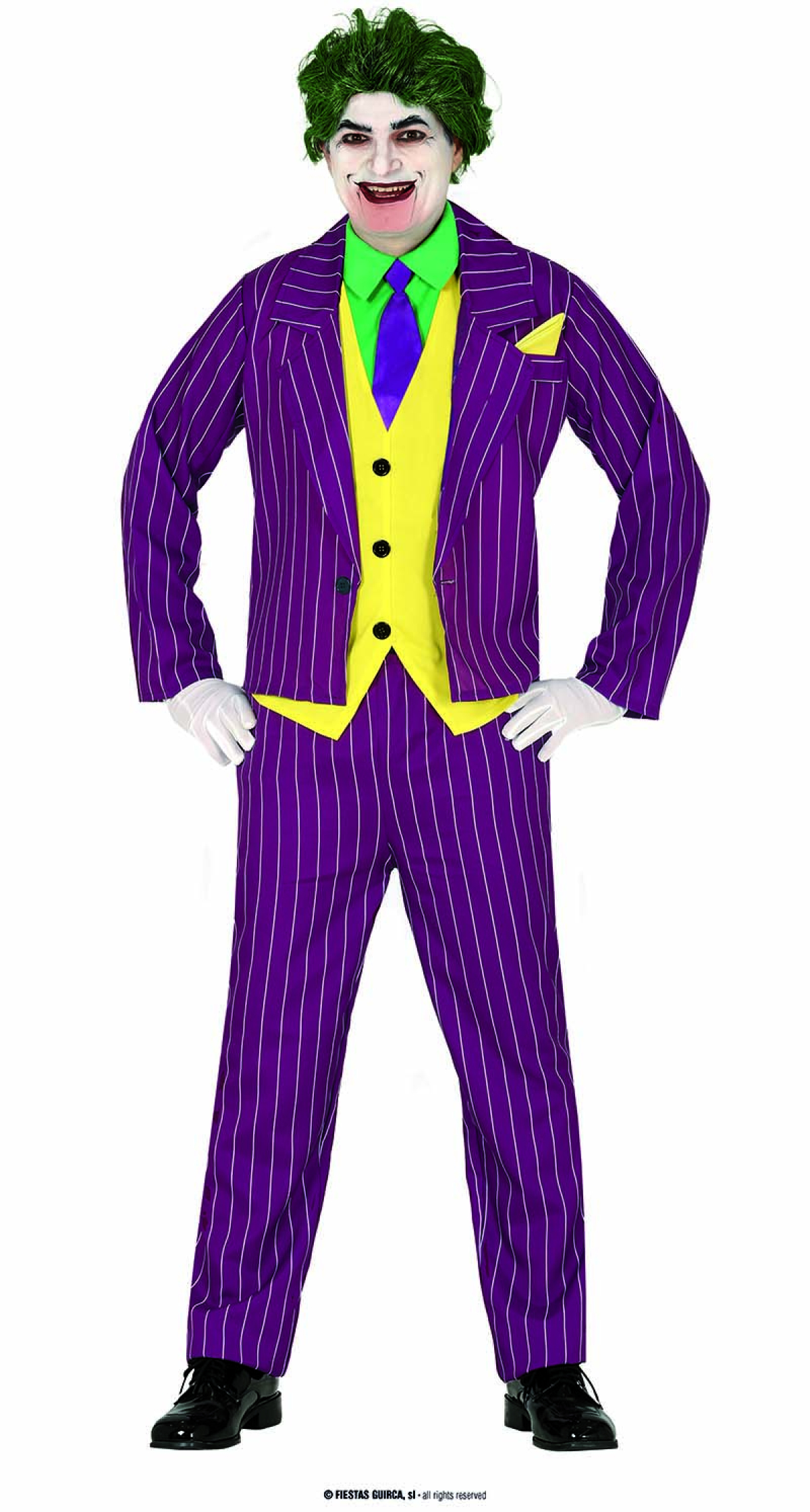 Crazy Joker Costume  - Age 14 to 16 Years