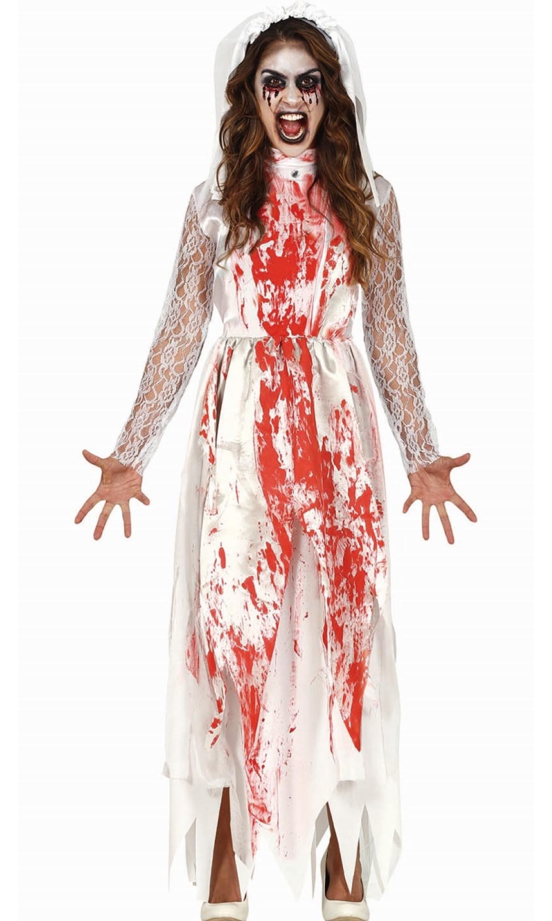 Bloody Bride Teen Costume - Age 14 to 16 Years