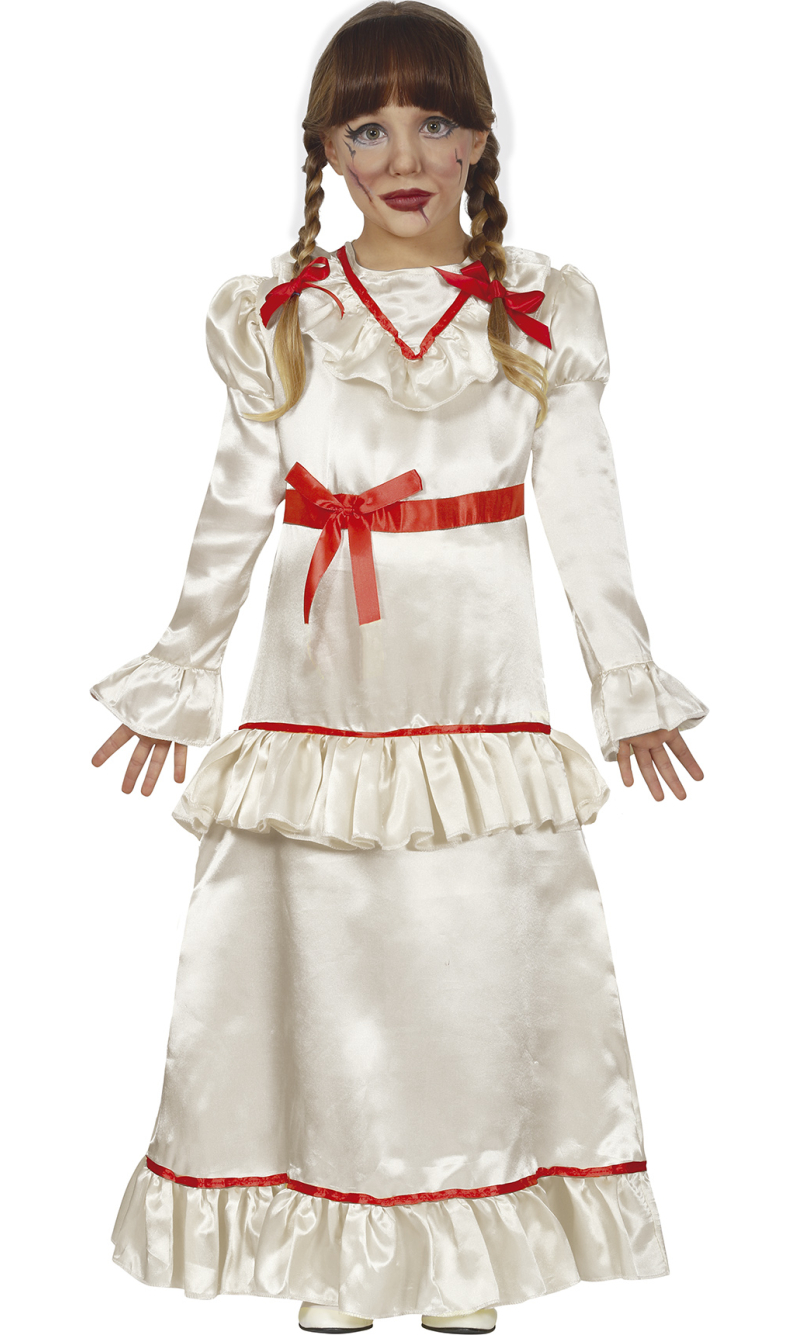 Annabelle Devil Doll Girl Costume - Age 3 to 4 Years