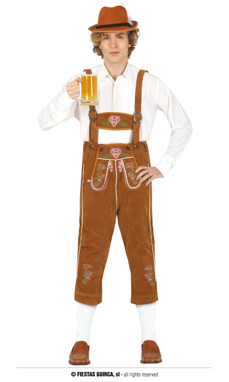 Mr Tyrolean Brown - Adult Size Medium (48-50)