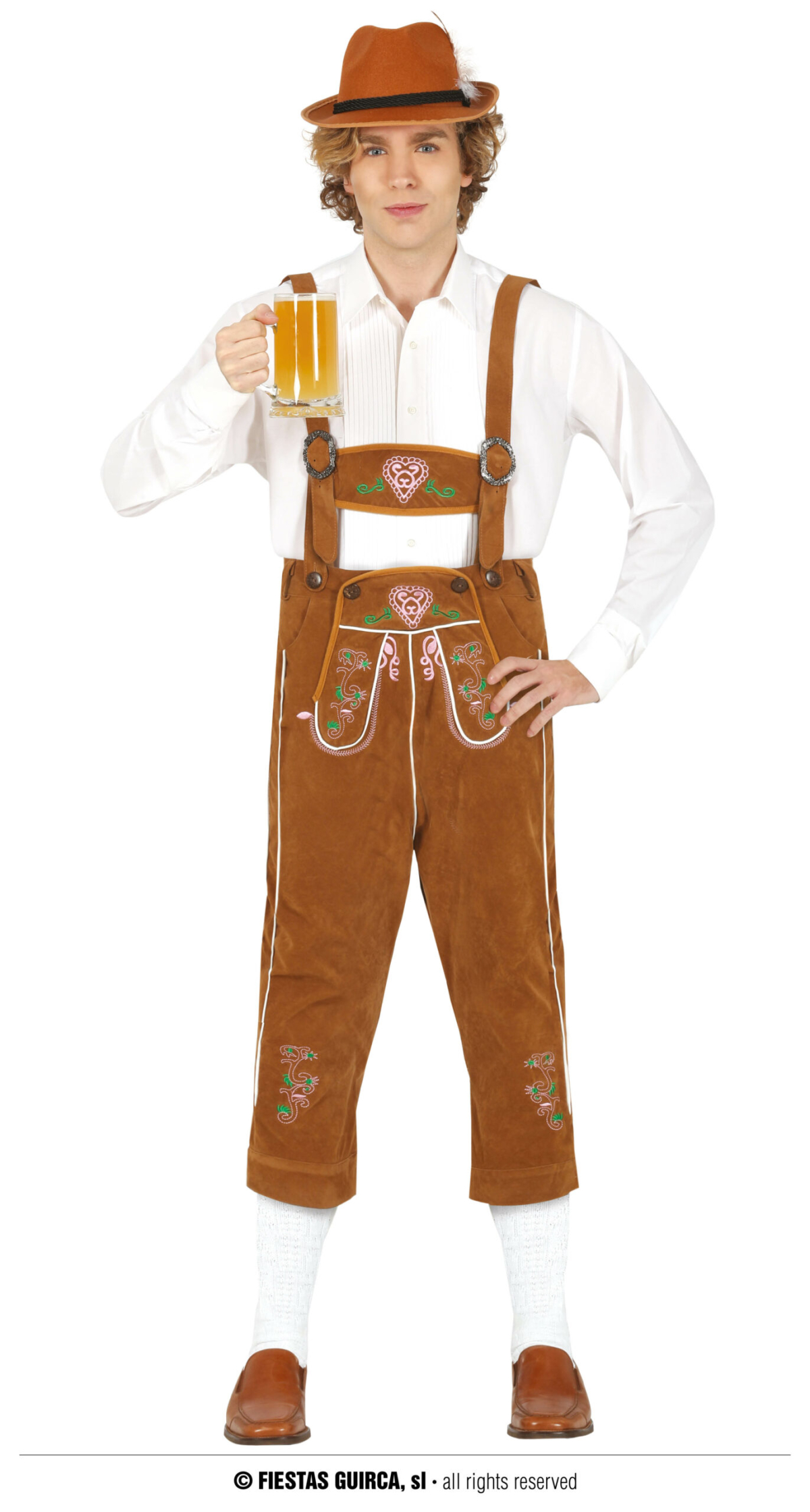 Mr Tyrolean Brown - Adult Size Large (52-54)