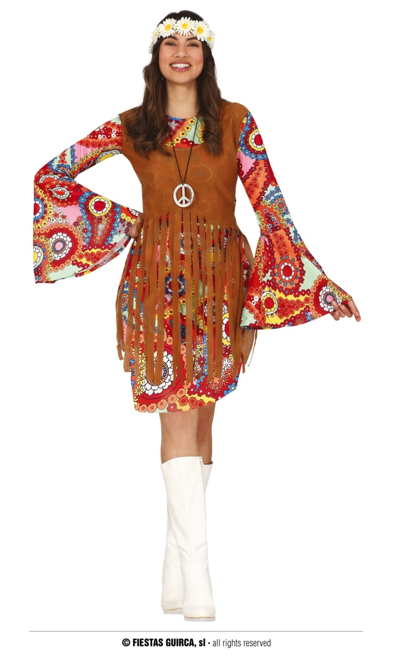 Hippie Peacemaker Lady - Adult Size Large (42-44)