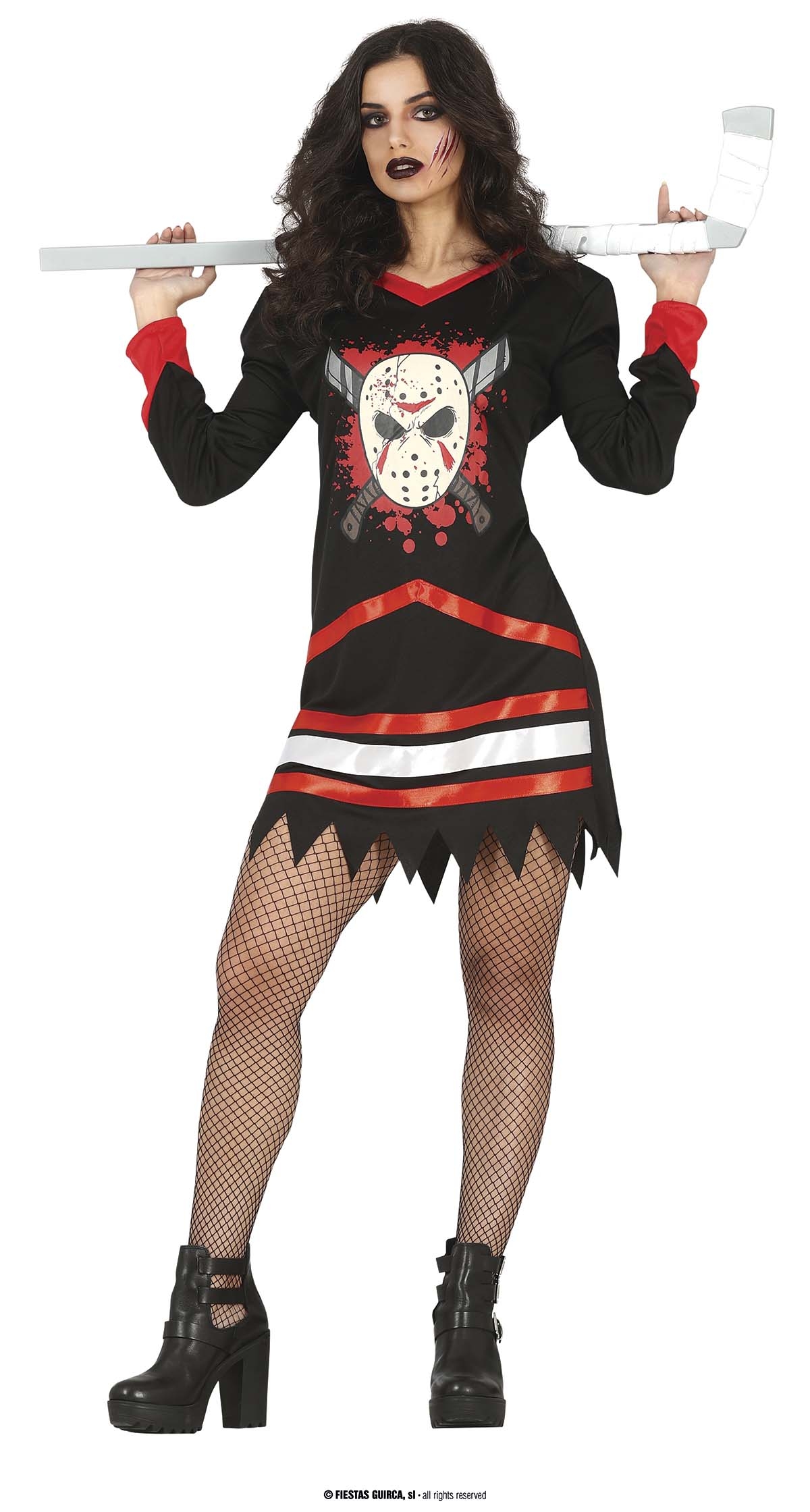 Jason Dead Lady Costume - Adult Size Medium (38-40)