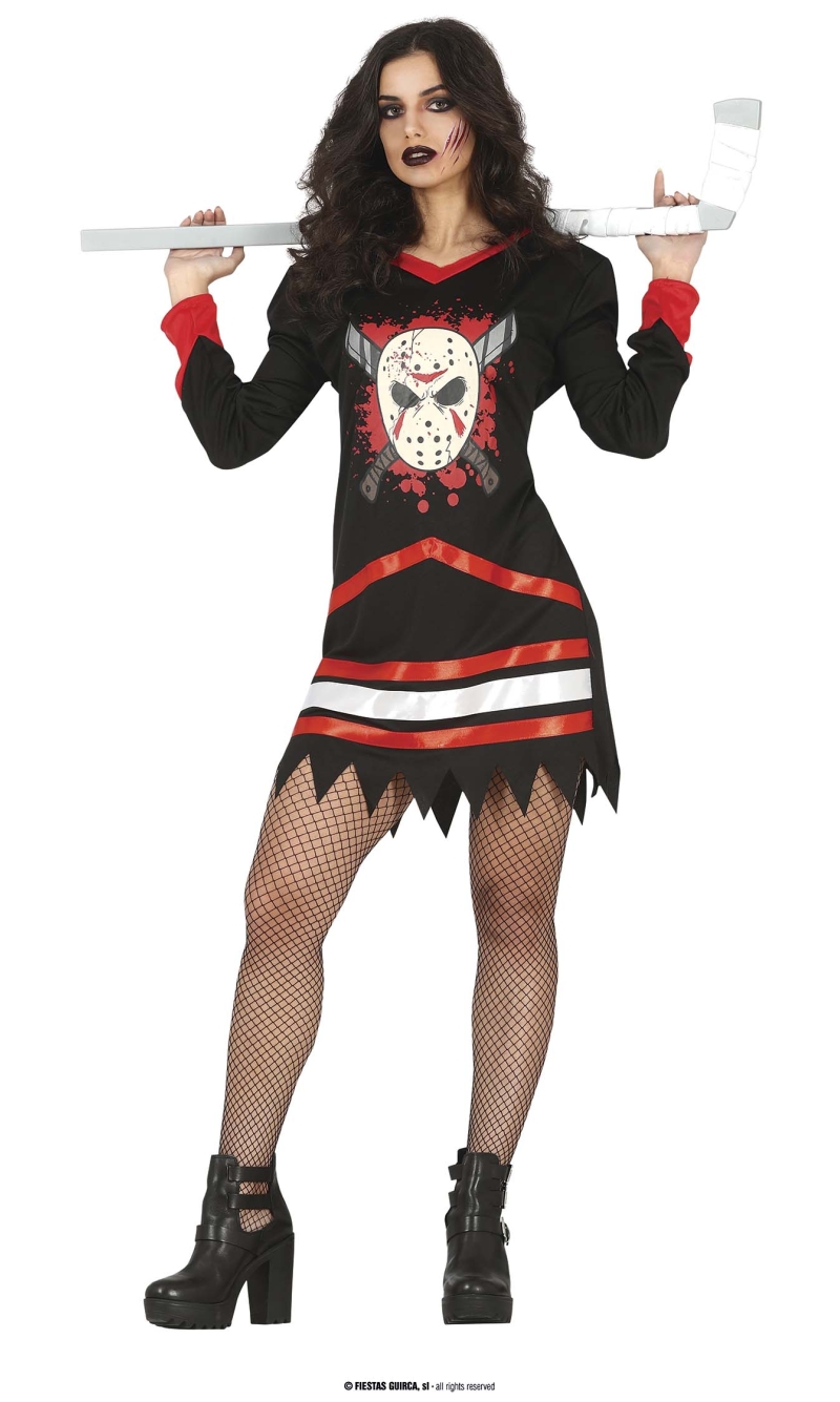 Jason Dead Lady Costume - Adult Size Medium (38-40)