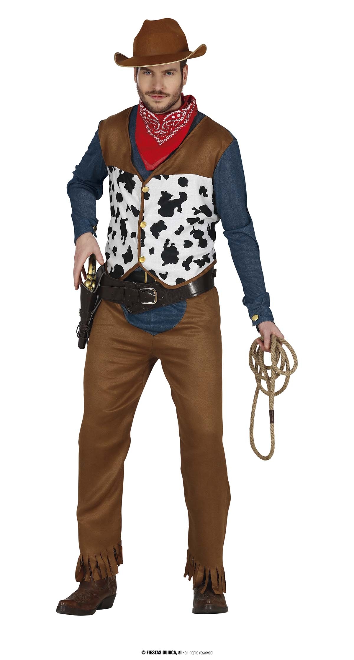 Country Cowboy Man - Adult Size Medium (48-50)