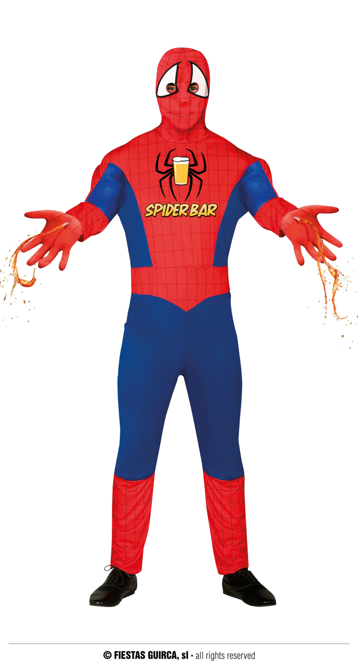 Spider Barman - Adult Size Medium (48-50)