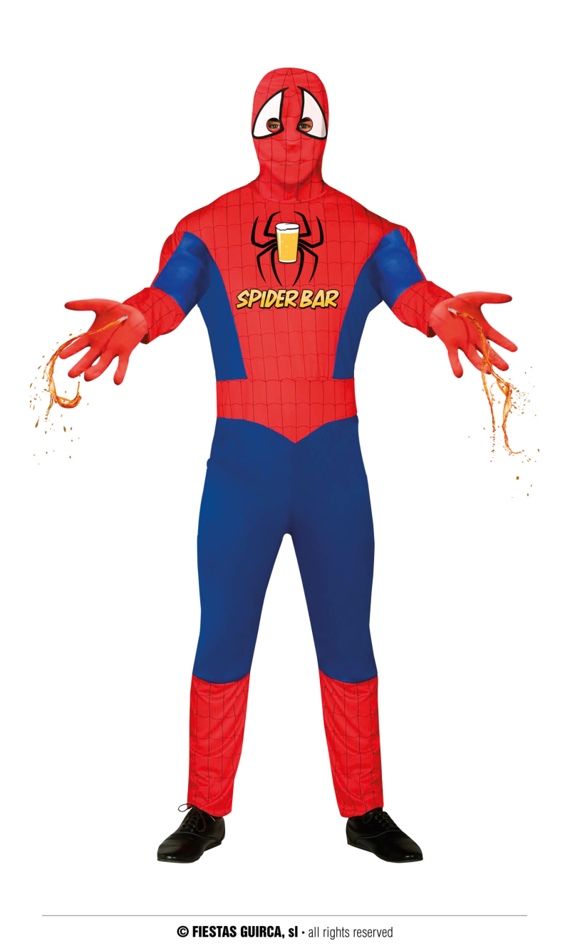 Spider Barman - Adult Size Medium (48-50)
