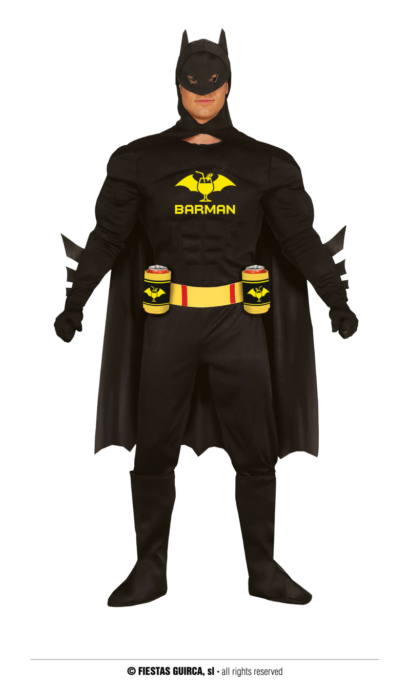 Batman Barman - Adult Size Medium (48-50)