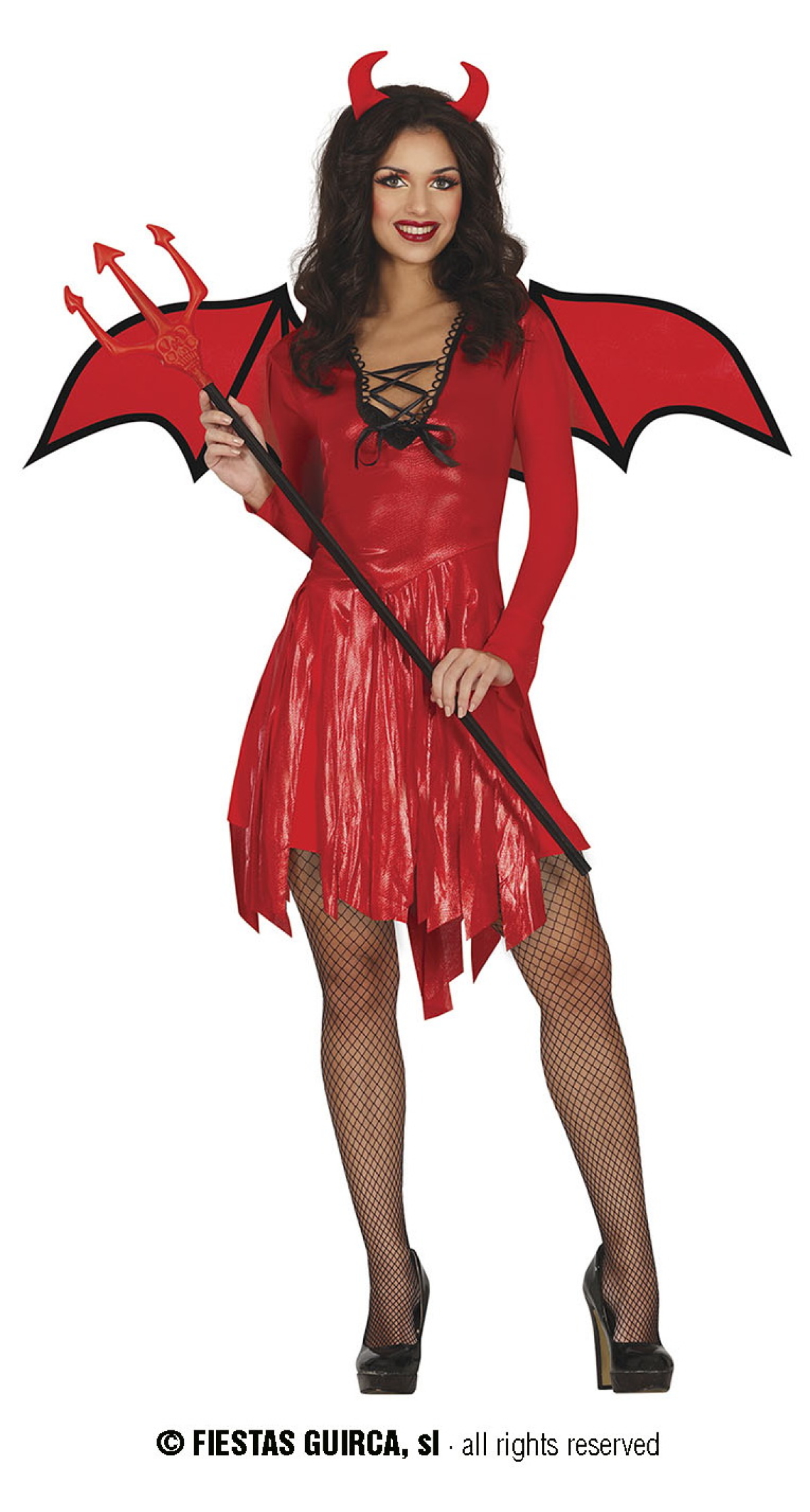 Lust Devil Lady Costume - Adult Size Medium (38-40)