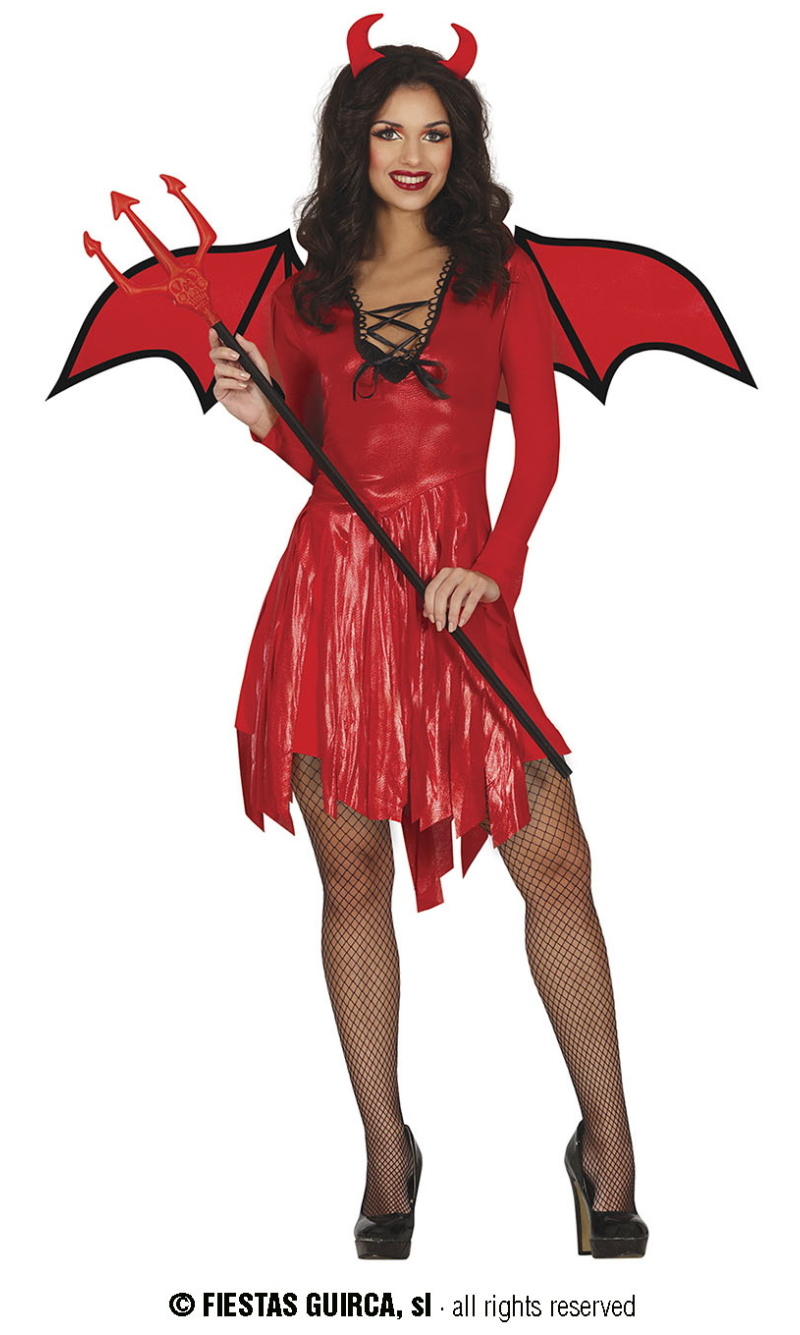 Lust Devil Lady Costume - Adult Size Medium (38-40)