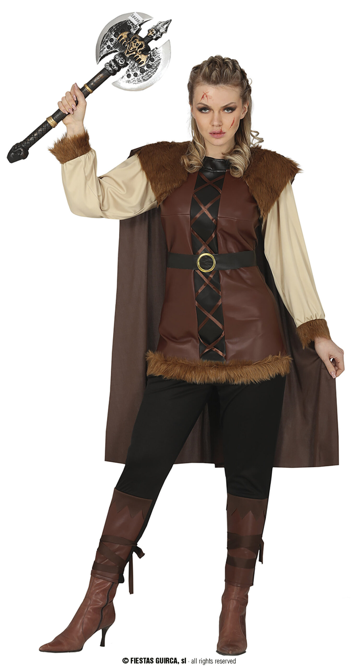 Viking Warrior Lady - Adult Size Extra Large (44-46)