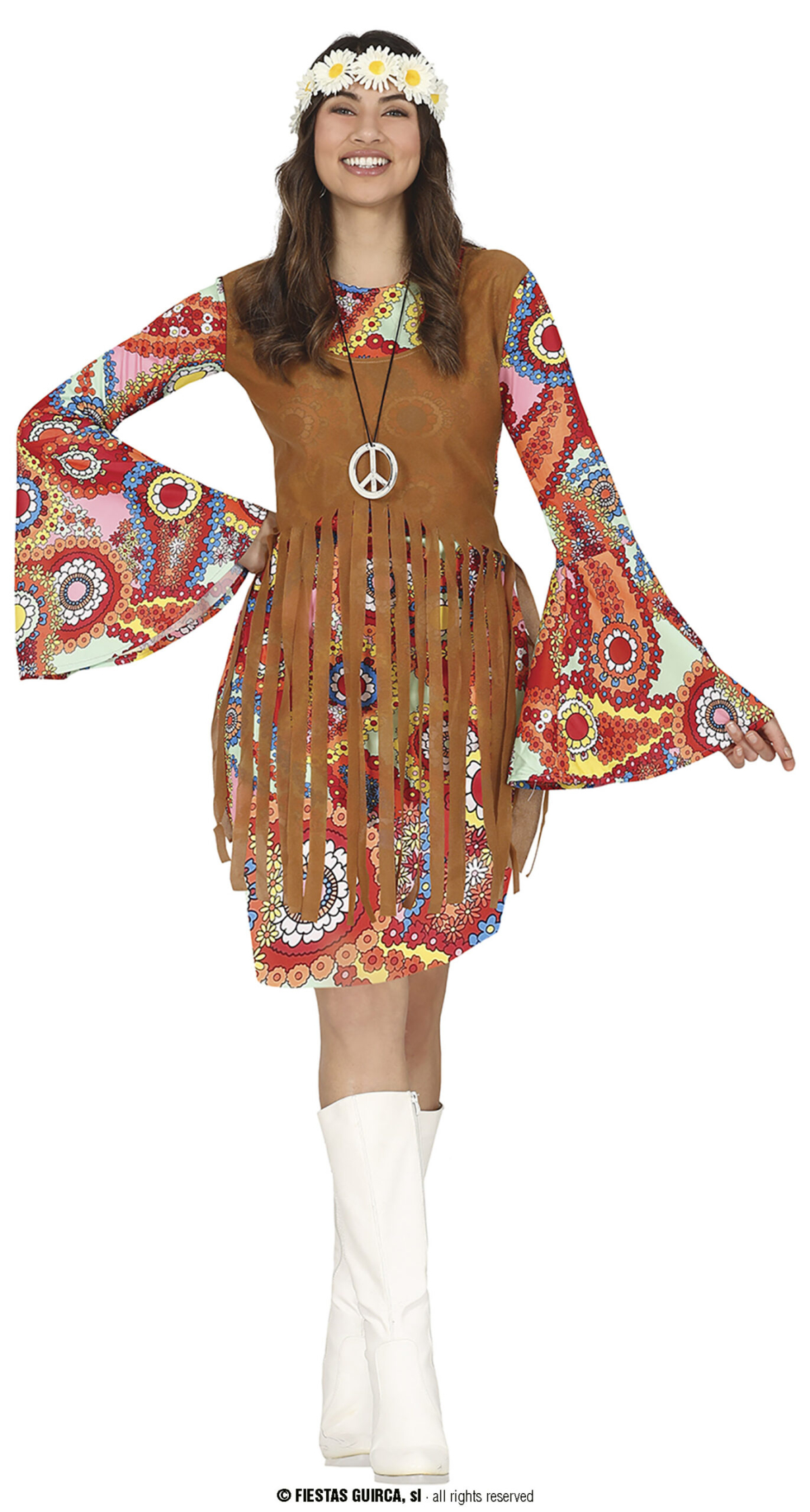 Hippie Peacemaker Lady - Adult Size Small (36-38)