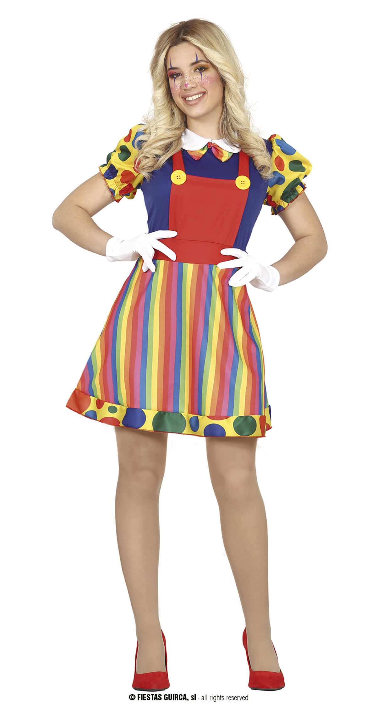 Lovely Clown Lady - Adult Size Small (36-38)