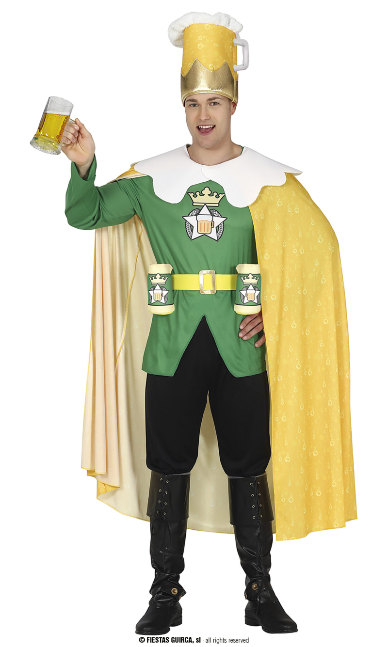 Beer King - Adult Size Medium (48-50)