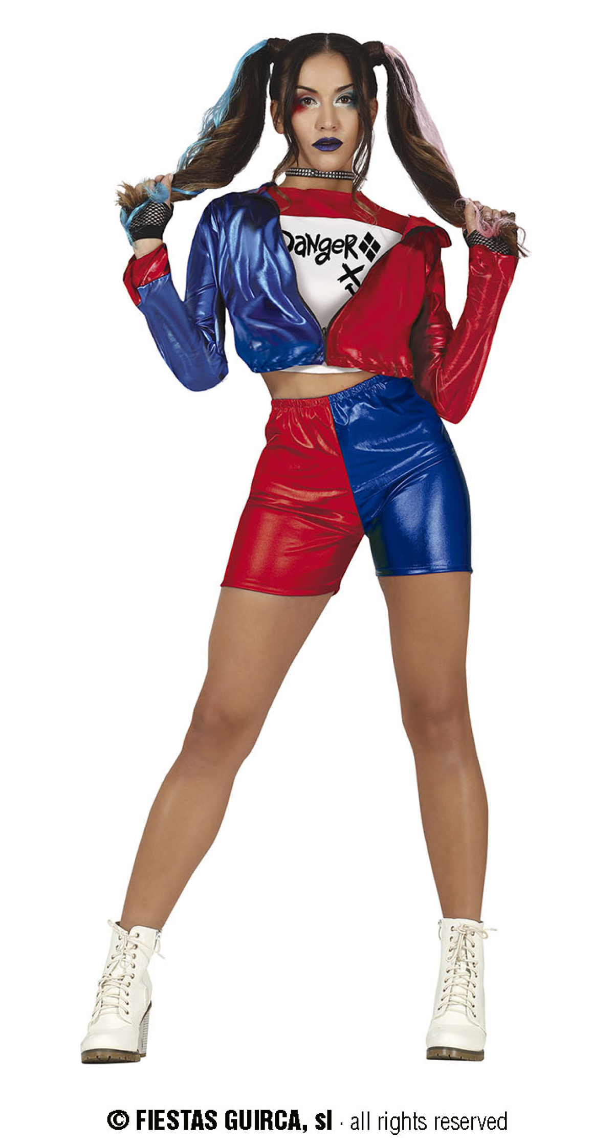 Harley Quinn Dangerous Glam Costume - Adult Size Extra Large (44-46)