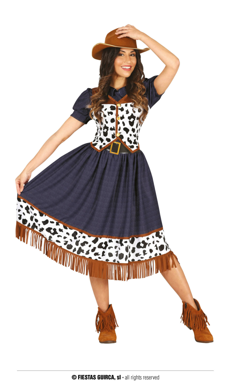 Country Cowgirl Lady - Adult Size Small (36-38)