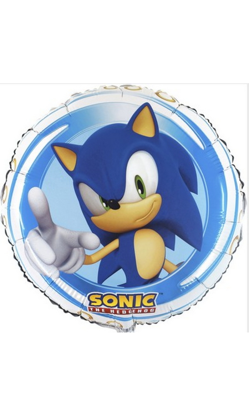 Sonic 18 Inch Foil Balloon