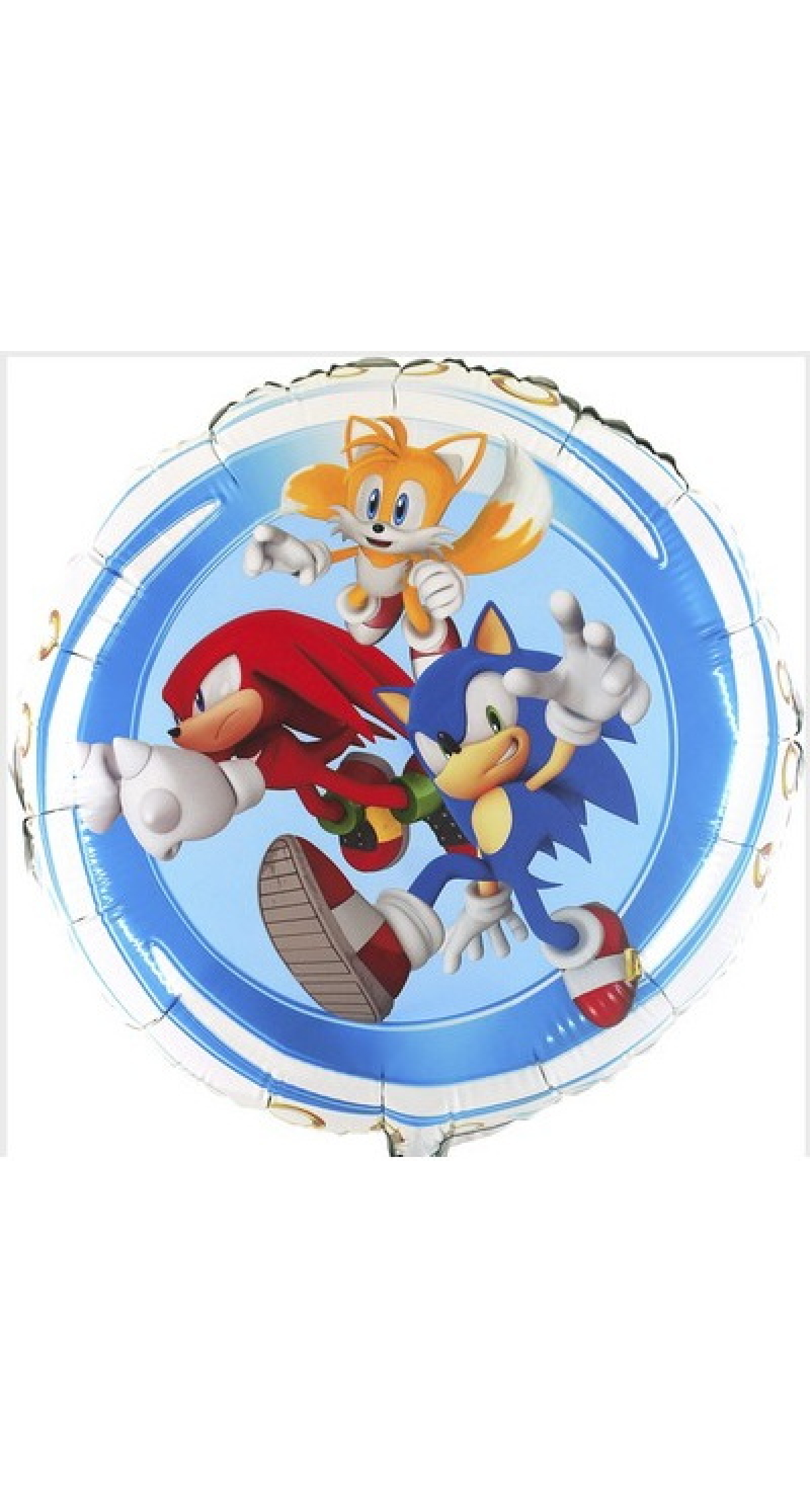 Sonic 18 Inch Foil Balloon - Image 2