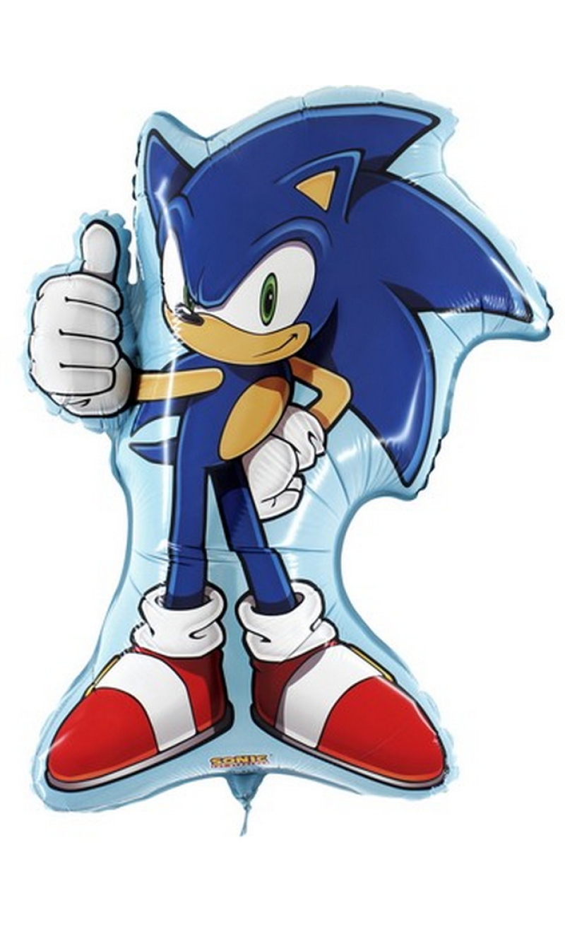 Sonic Supershape Foil Balloon - 49x64cm