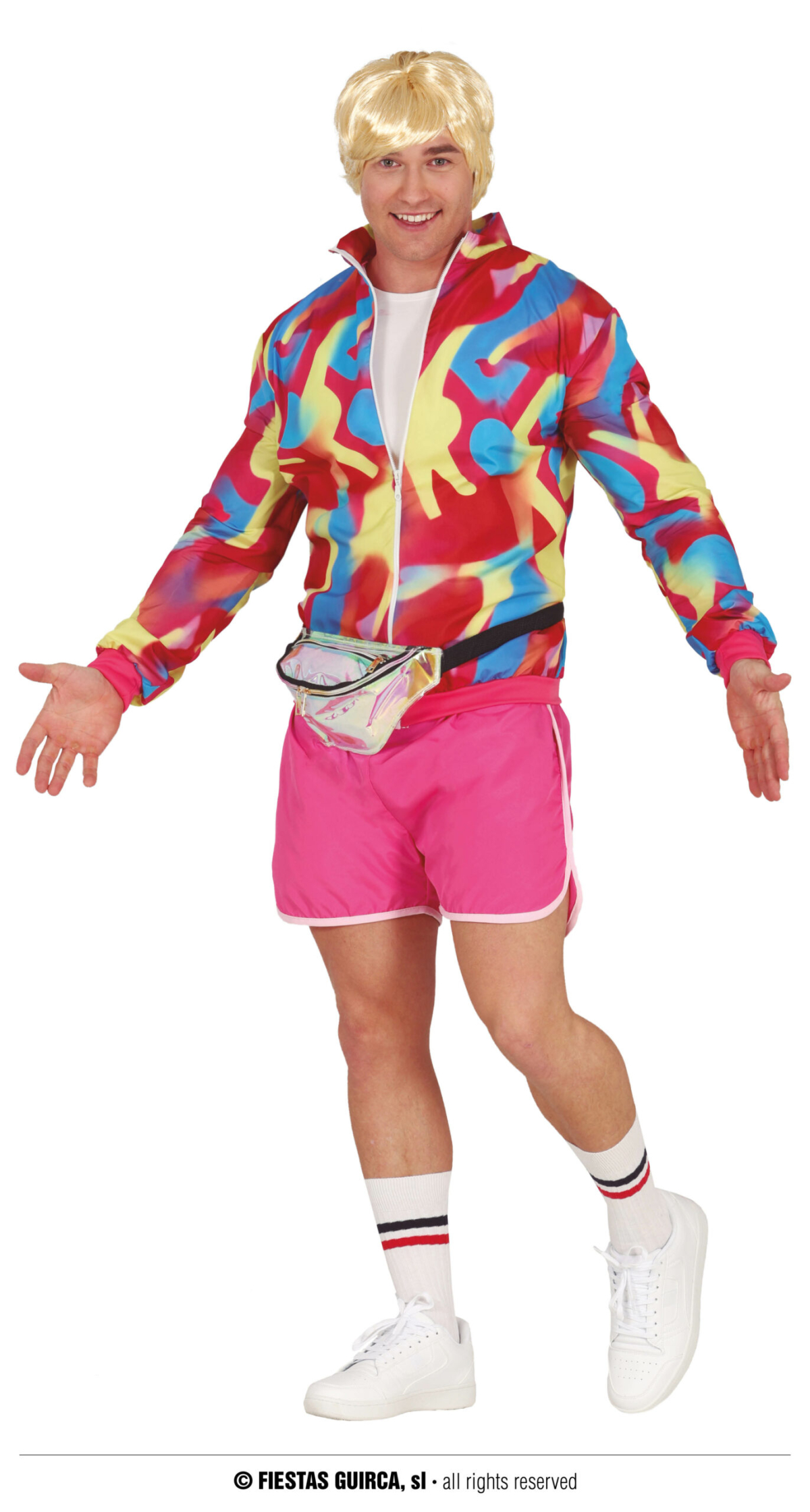 80s Fashionist Male Runner - Adult Size Large (52-54)