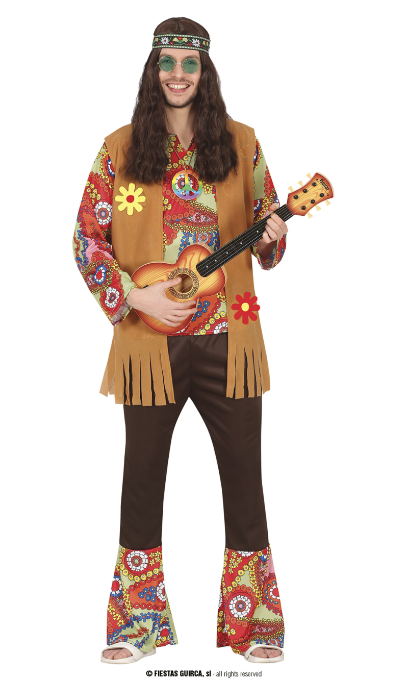 Hippie Peacemaker Man - Adult Size Large (52-54)