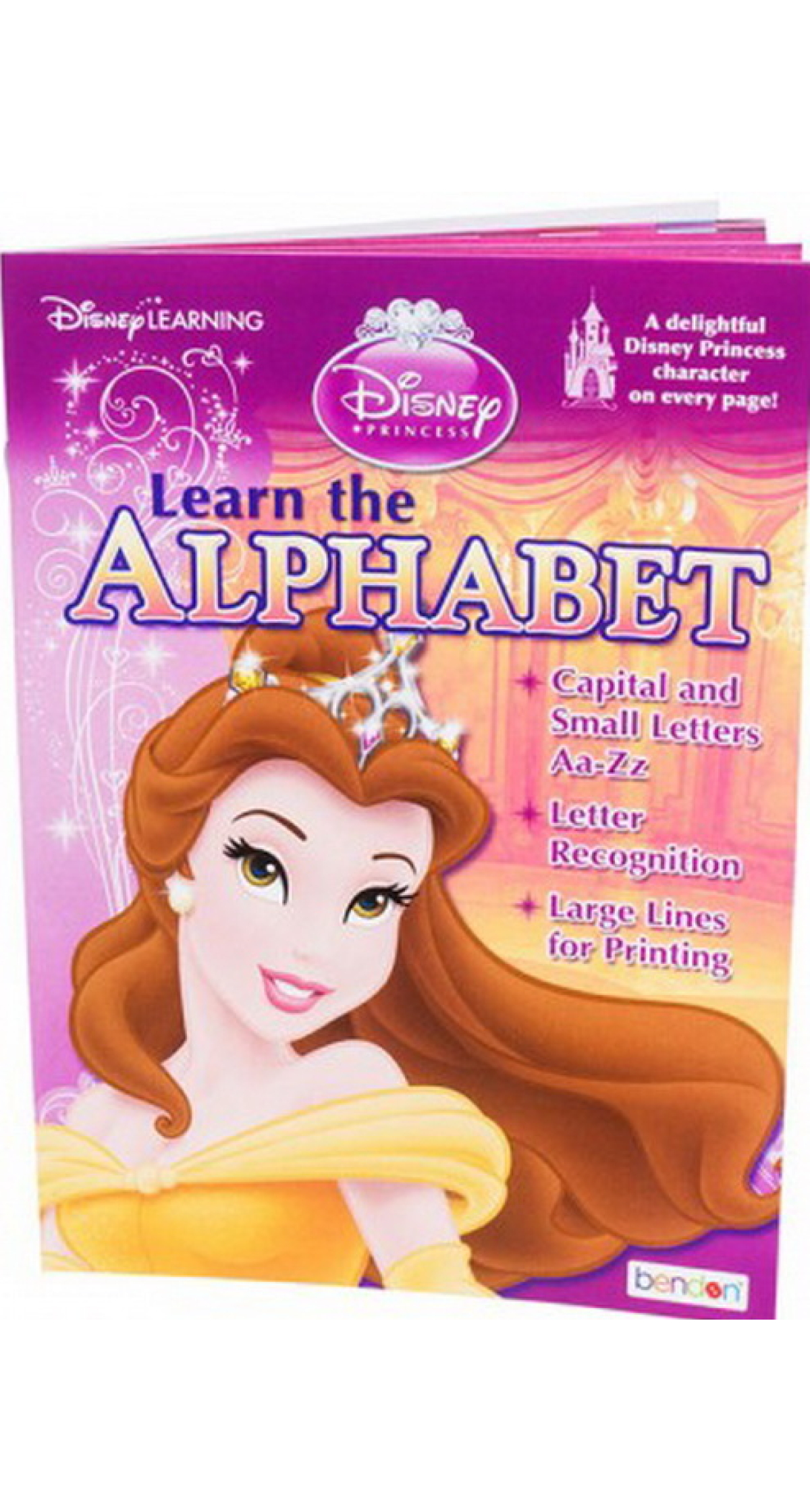 Belle Alphabet Workbook w/32 pages - 26.5x20.5cm