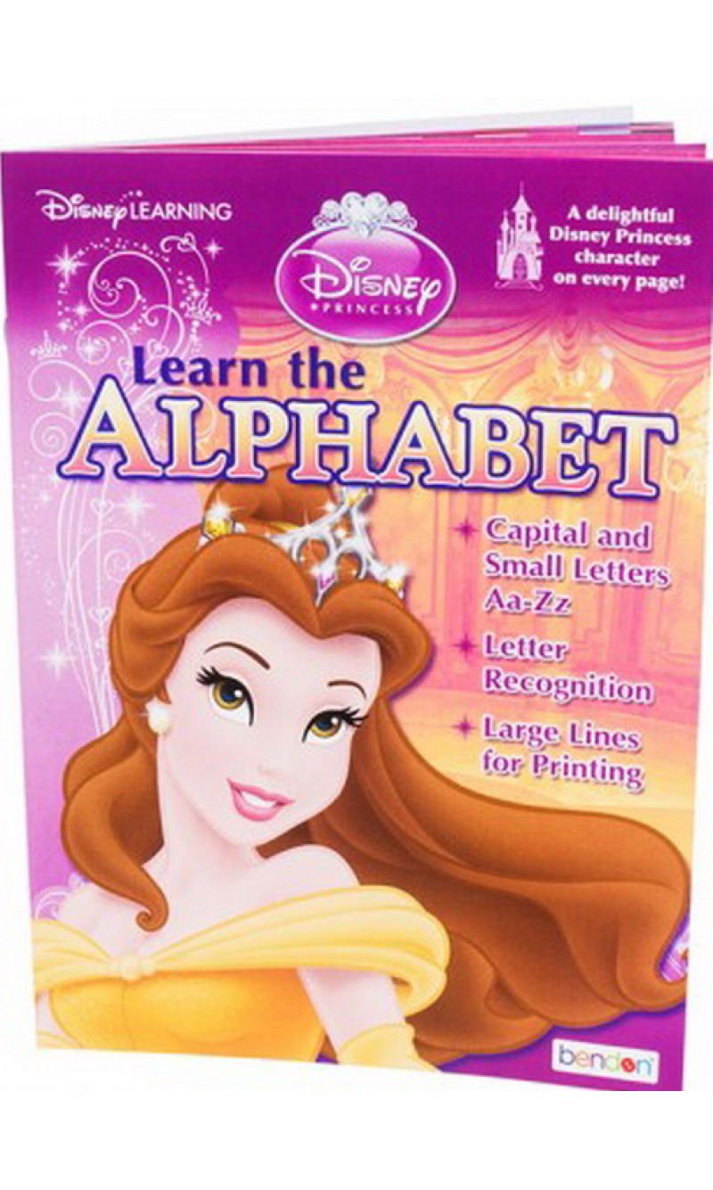 Belle Alphabet Workbook w/32 pages - 26.5x20.5cm