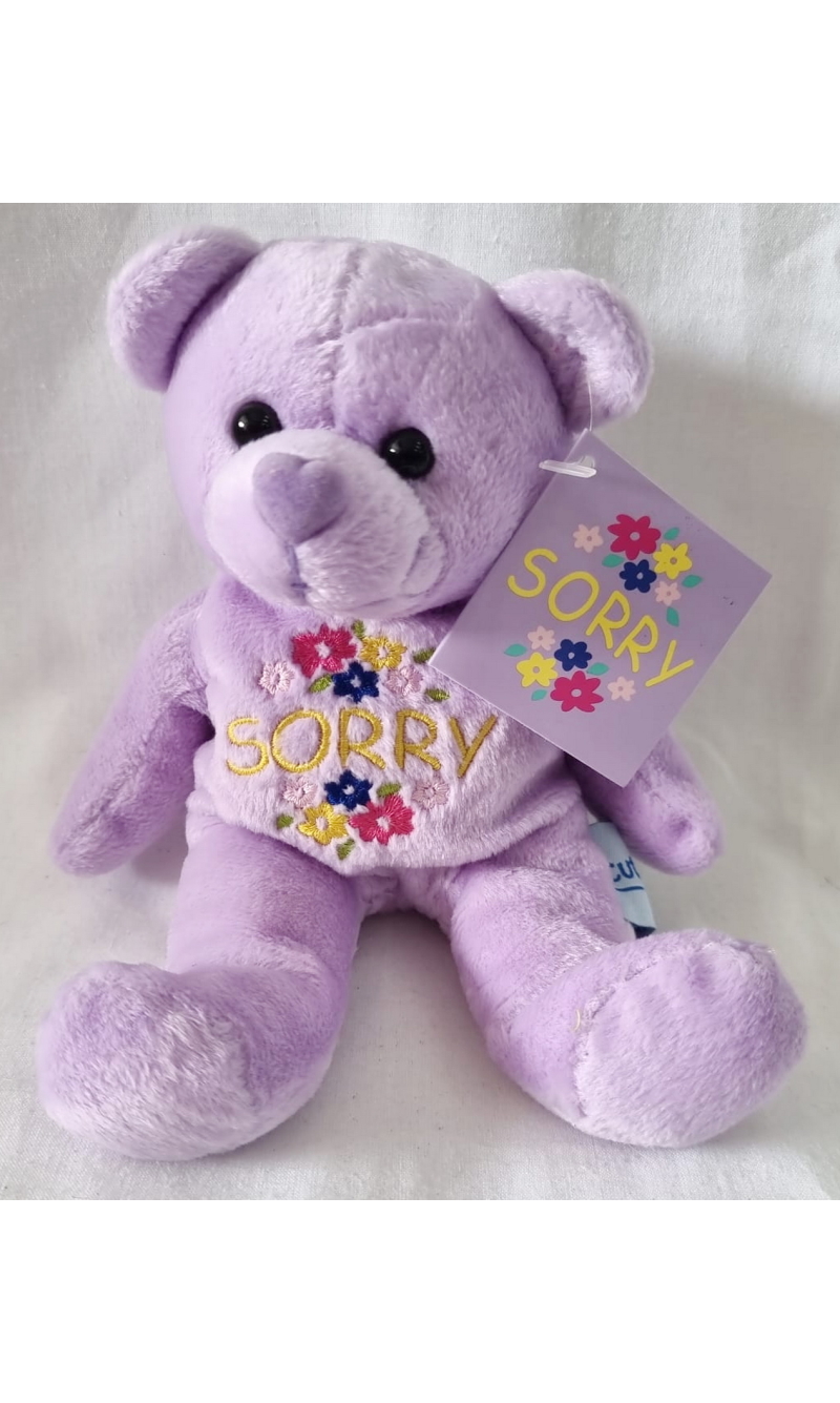 Mini Soft Toy Sorry - 20x14cm