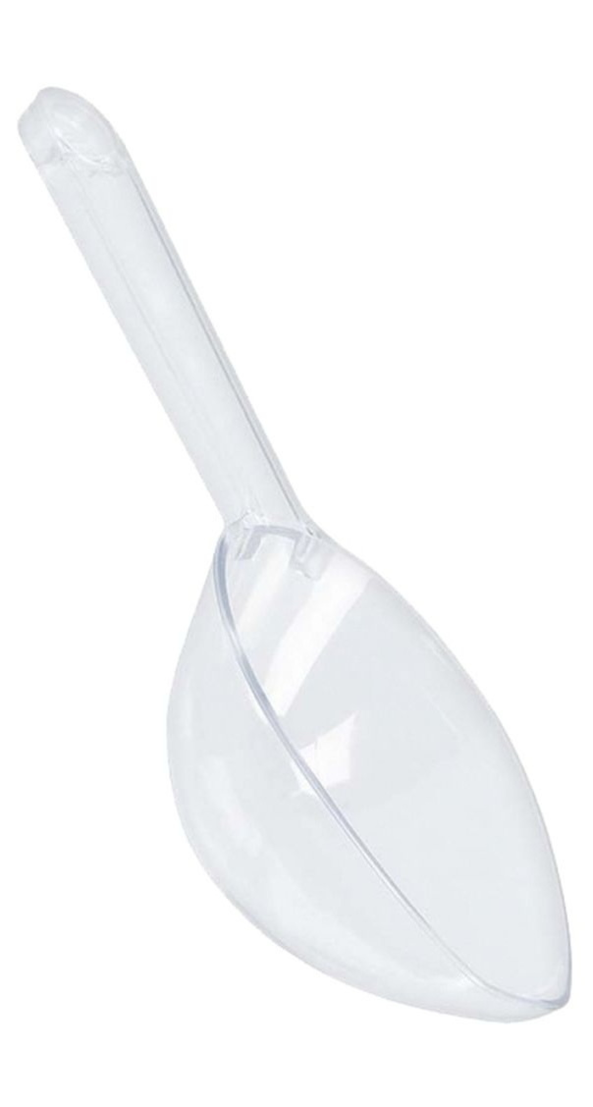 Candy Buffet Plastic Scoop 16.5cm - Clear