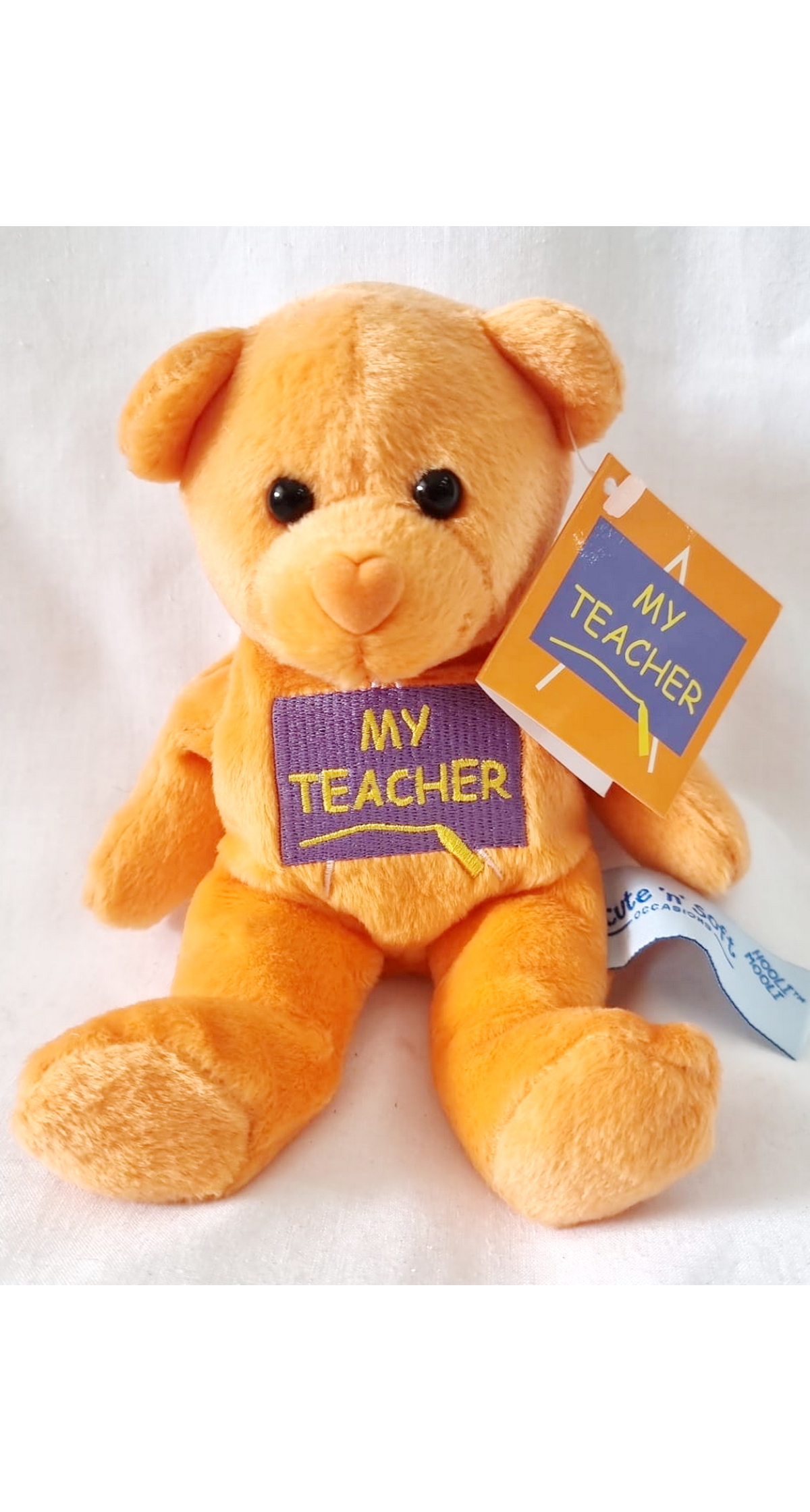 My Teacher Orange Soft Toy - 20x15cm
