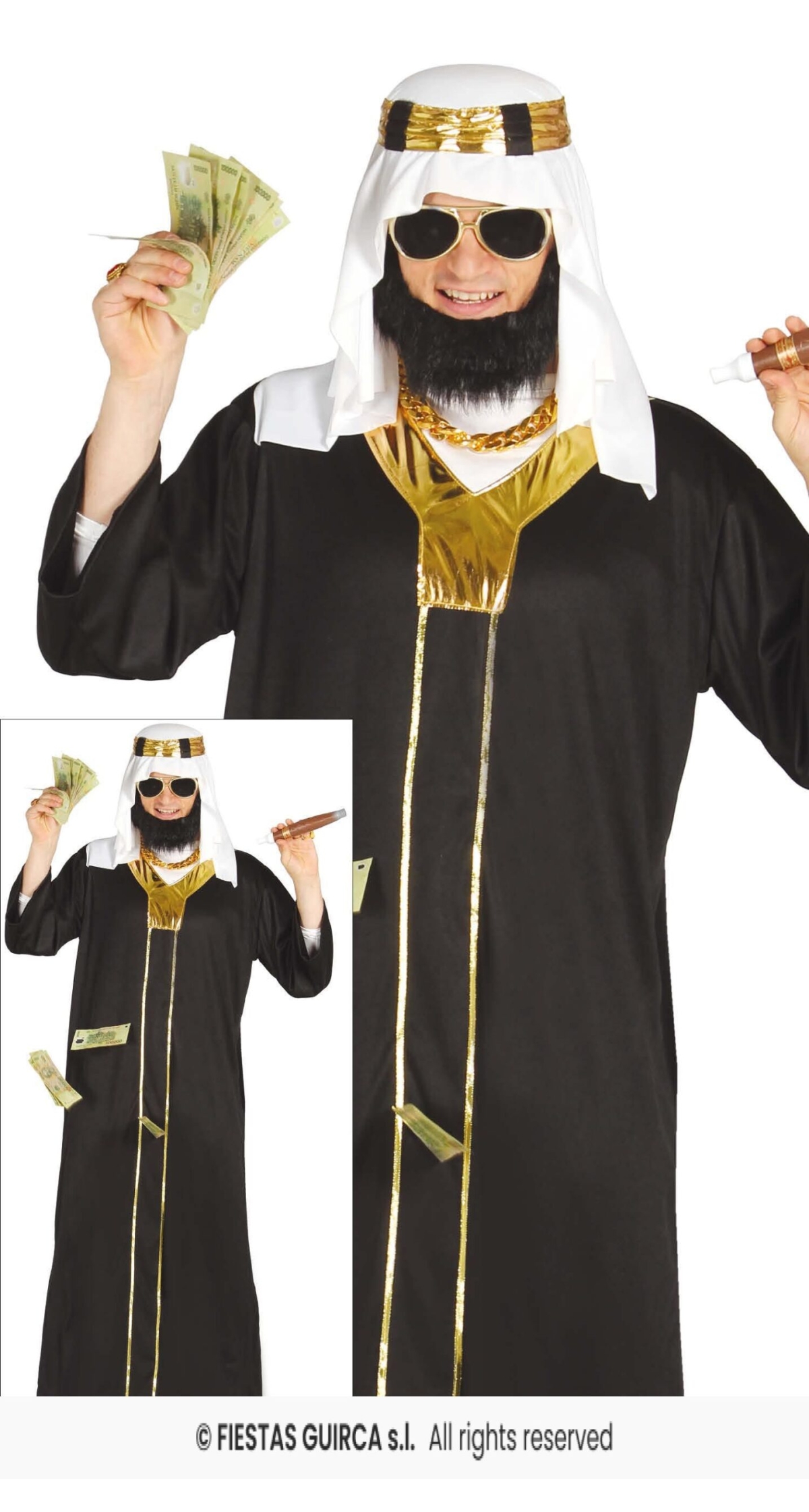 Petro Dollar Sheik - Adult Size XXL (56-58) - Image 4