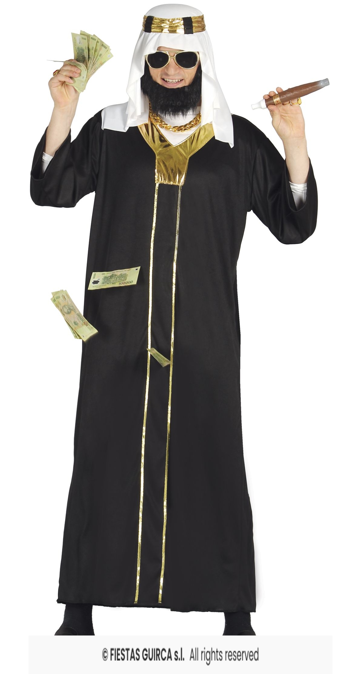 Petro Dollar Sheik - Adult Size XXL (56-58)
