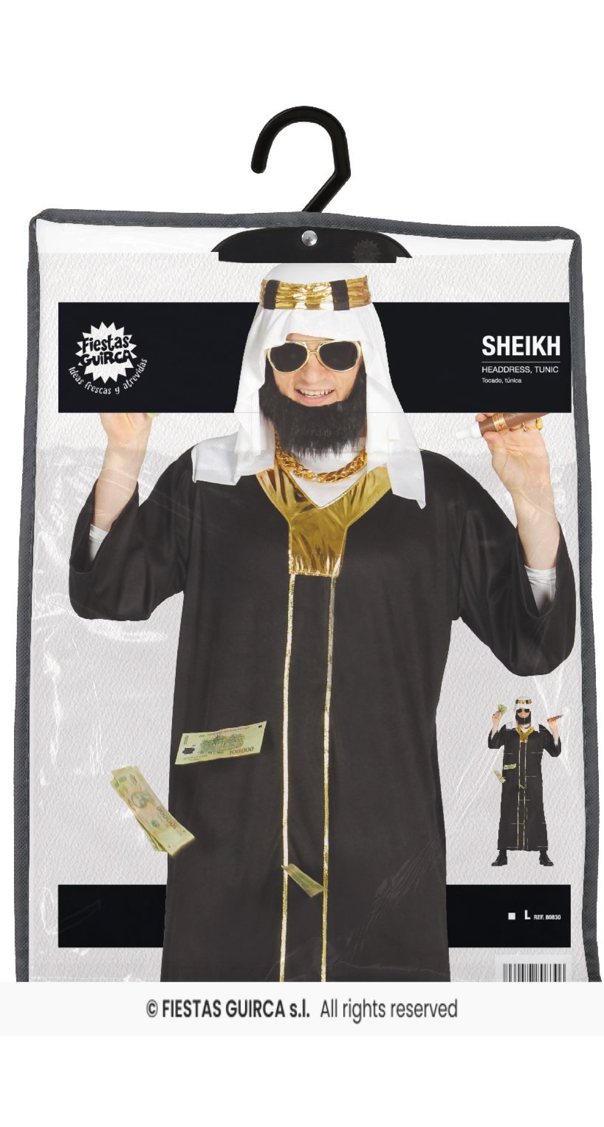 Petro Dollar Sheik - Adult Size XXL (56-58) - Image 2