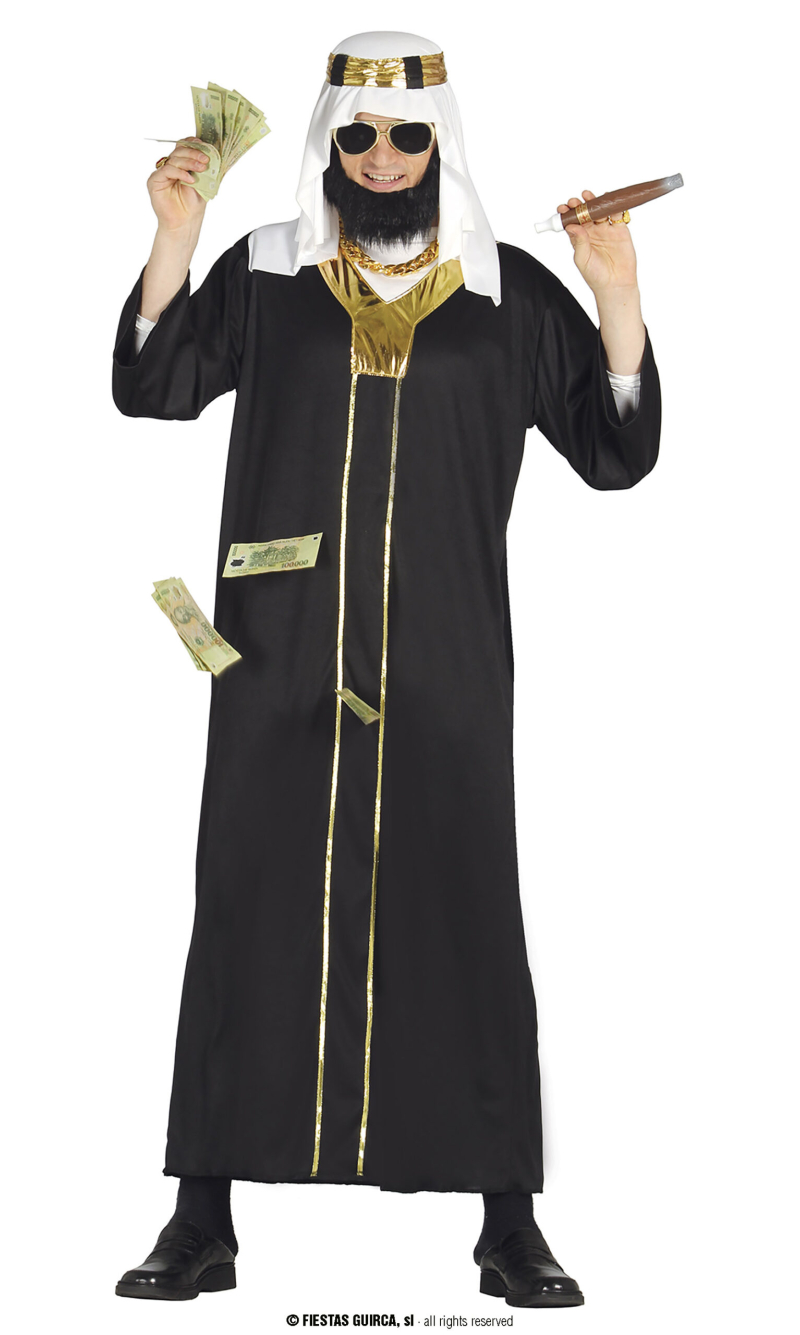 Petro Dollar Sheik - Adult Size Medium (48-50)
