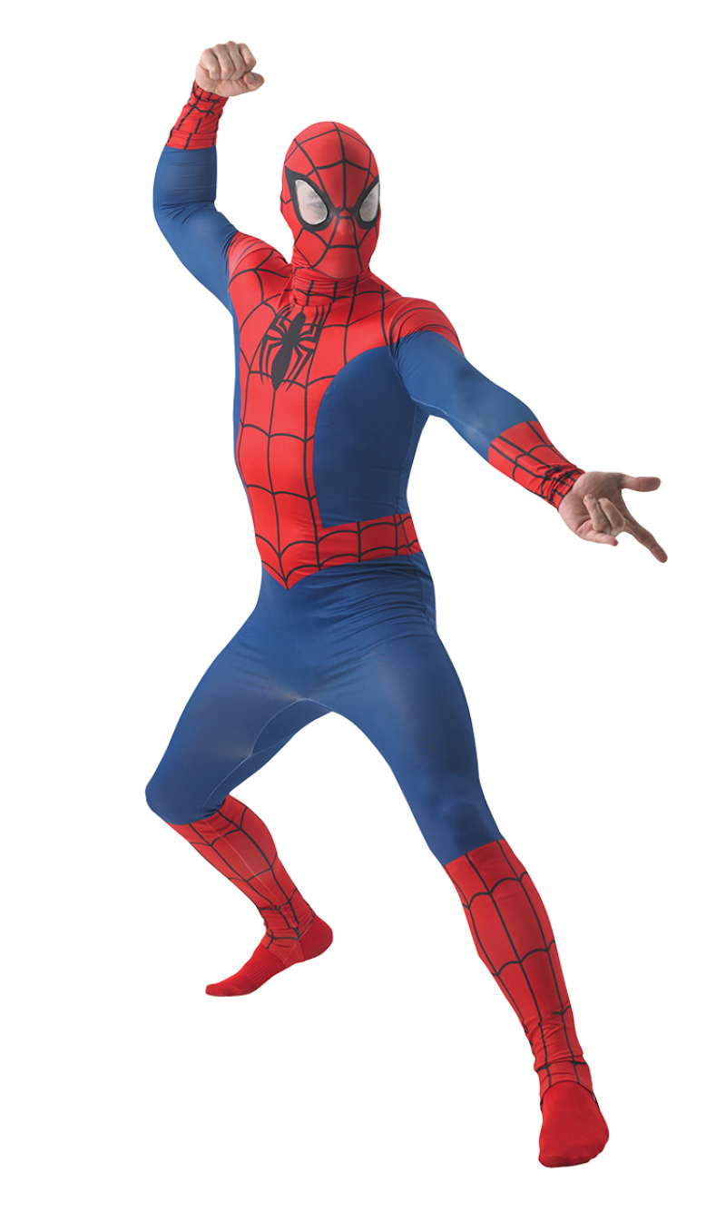 Official Licensed Spiderman Costume - Adult Size Standard