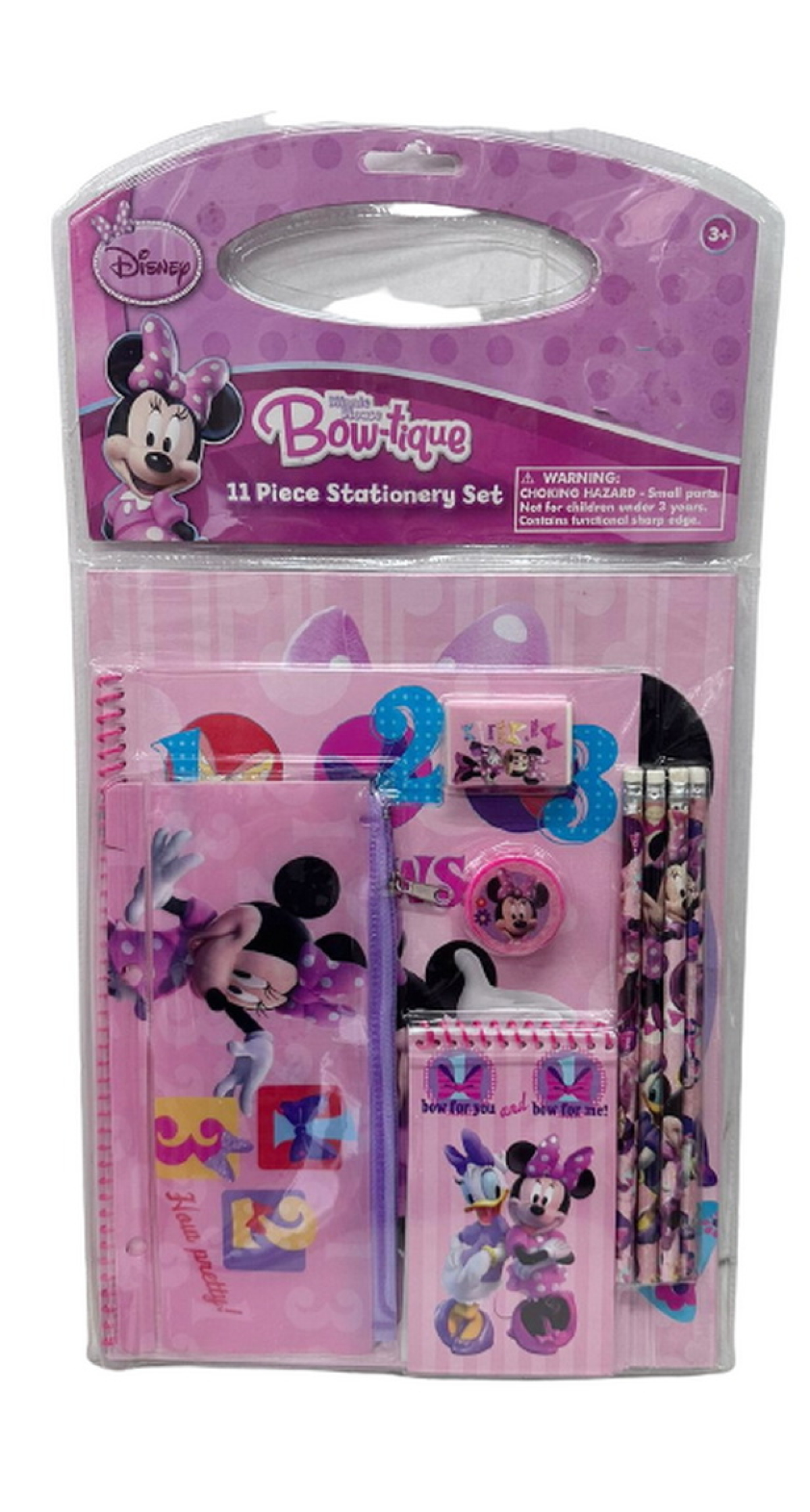 Disney Minnie Mouse Stationery Gift Set - 11pcs