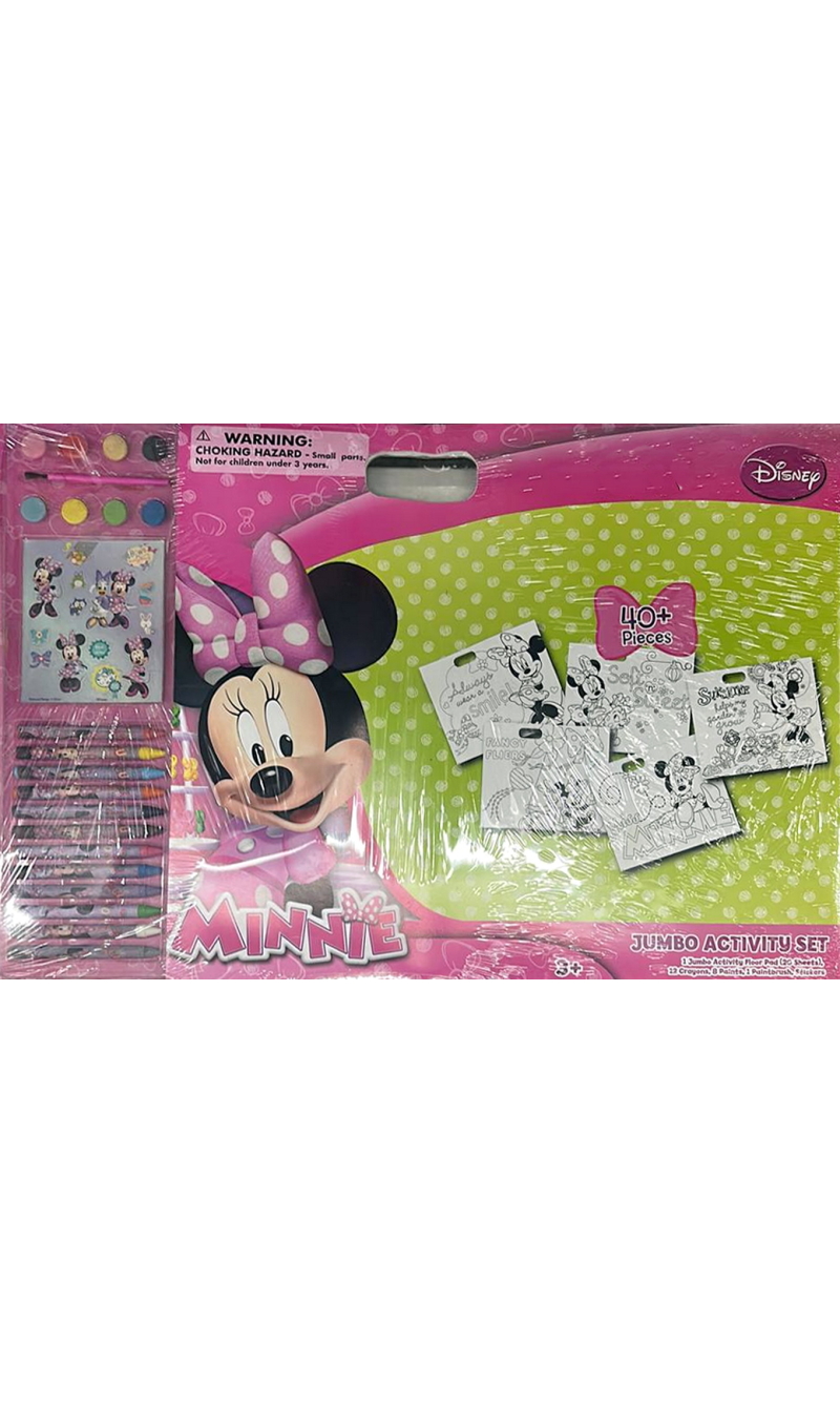 Minnie Mouse Jumbo Activity Set - For Age 3+ Years