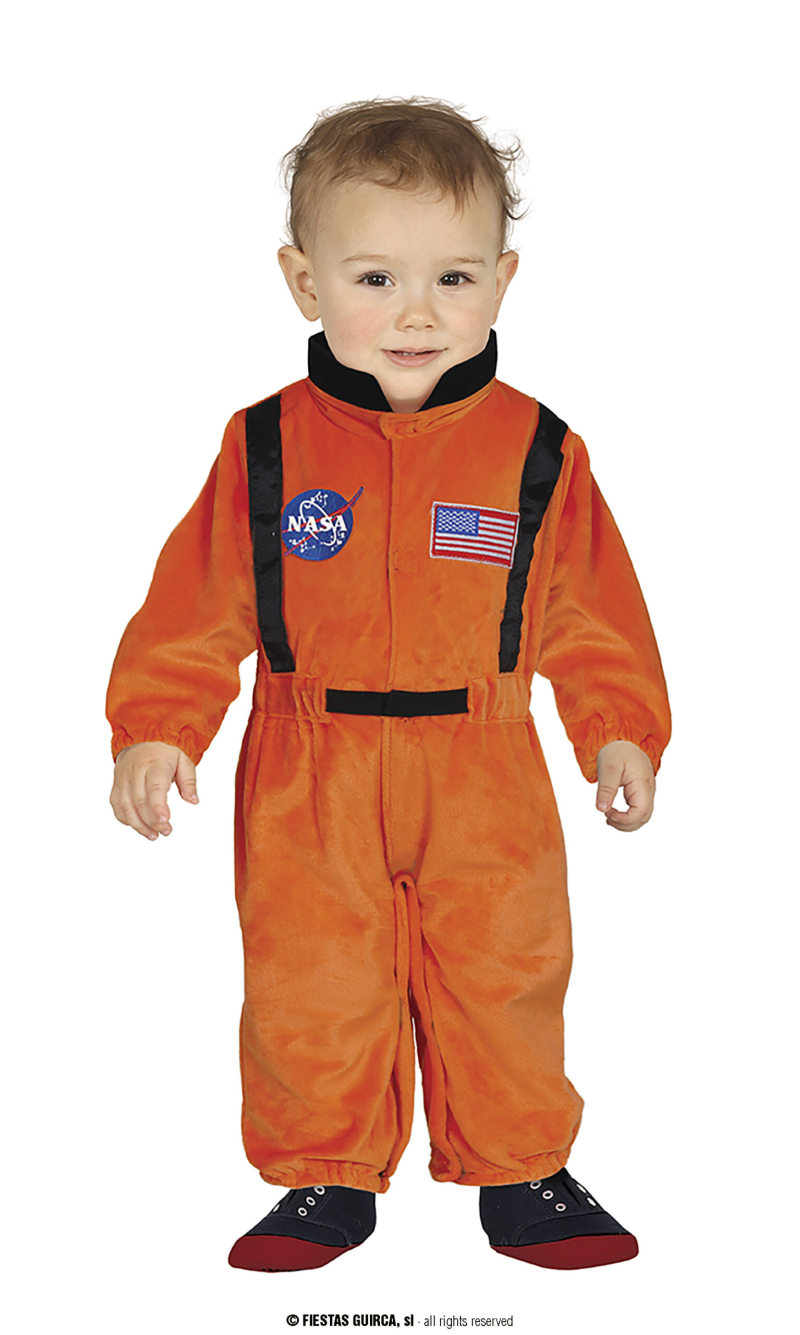 Orange Astronaut Baby - Age 18 to 24 Months