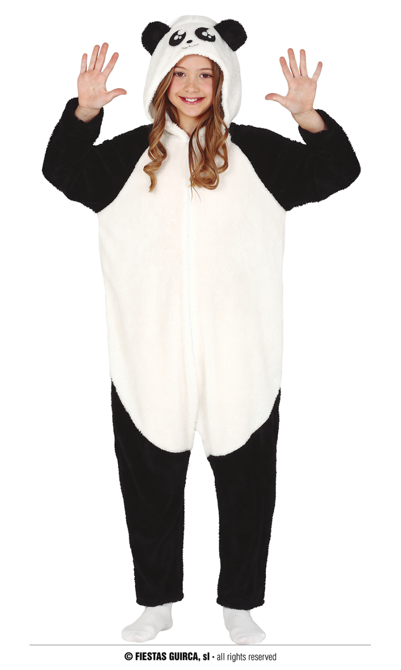 Panda Kigurumimi Animal Onesie - Age 7 to 9 Years