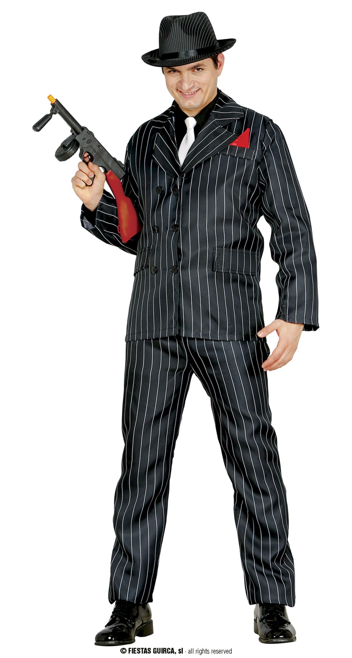 Gangster Mr Gomez - Adult Size Extra Large (54-56)
