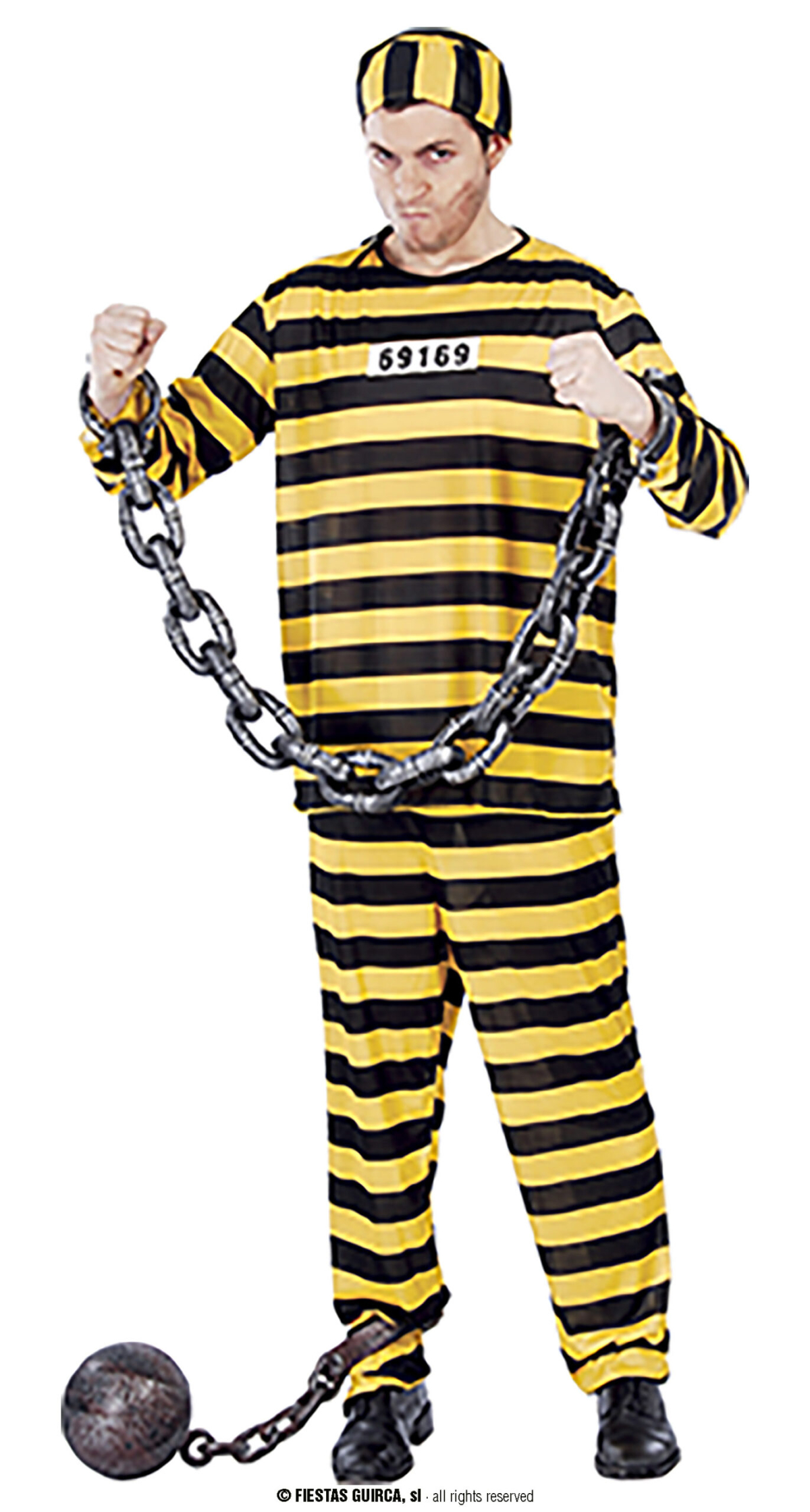Prisoner - Adult Size Small (46-48)