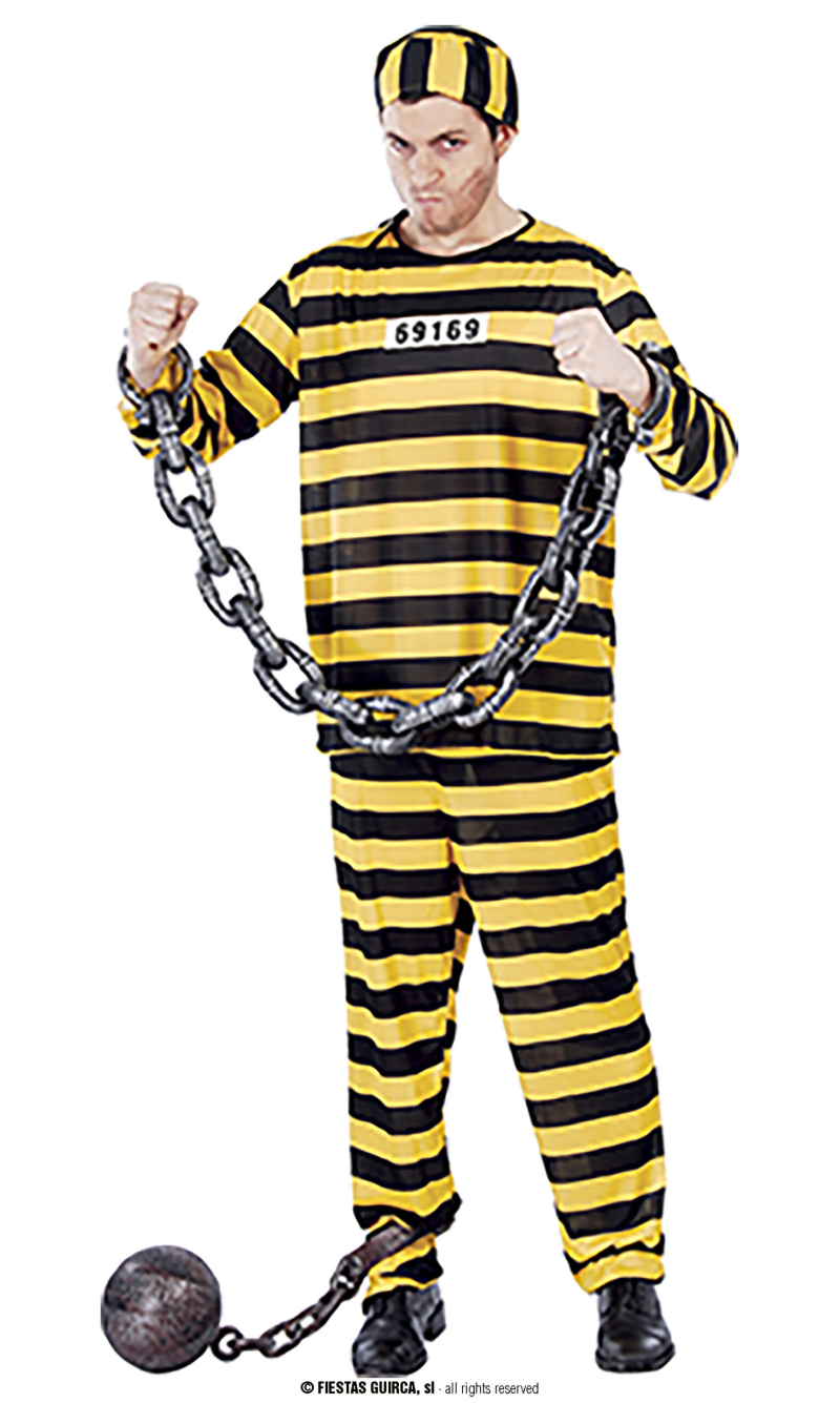 Prisoner - Adult Size Small (46-48)