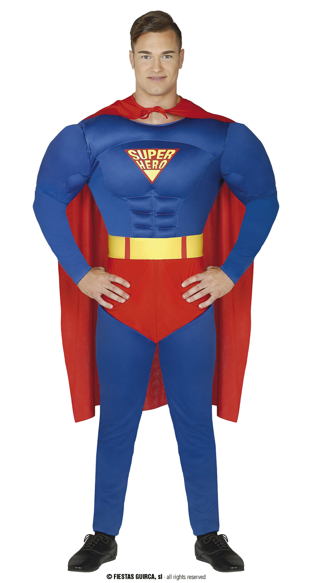 Super Hero Man - Adult Size Small (46-48)