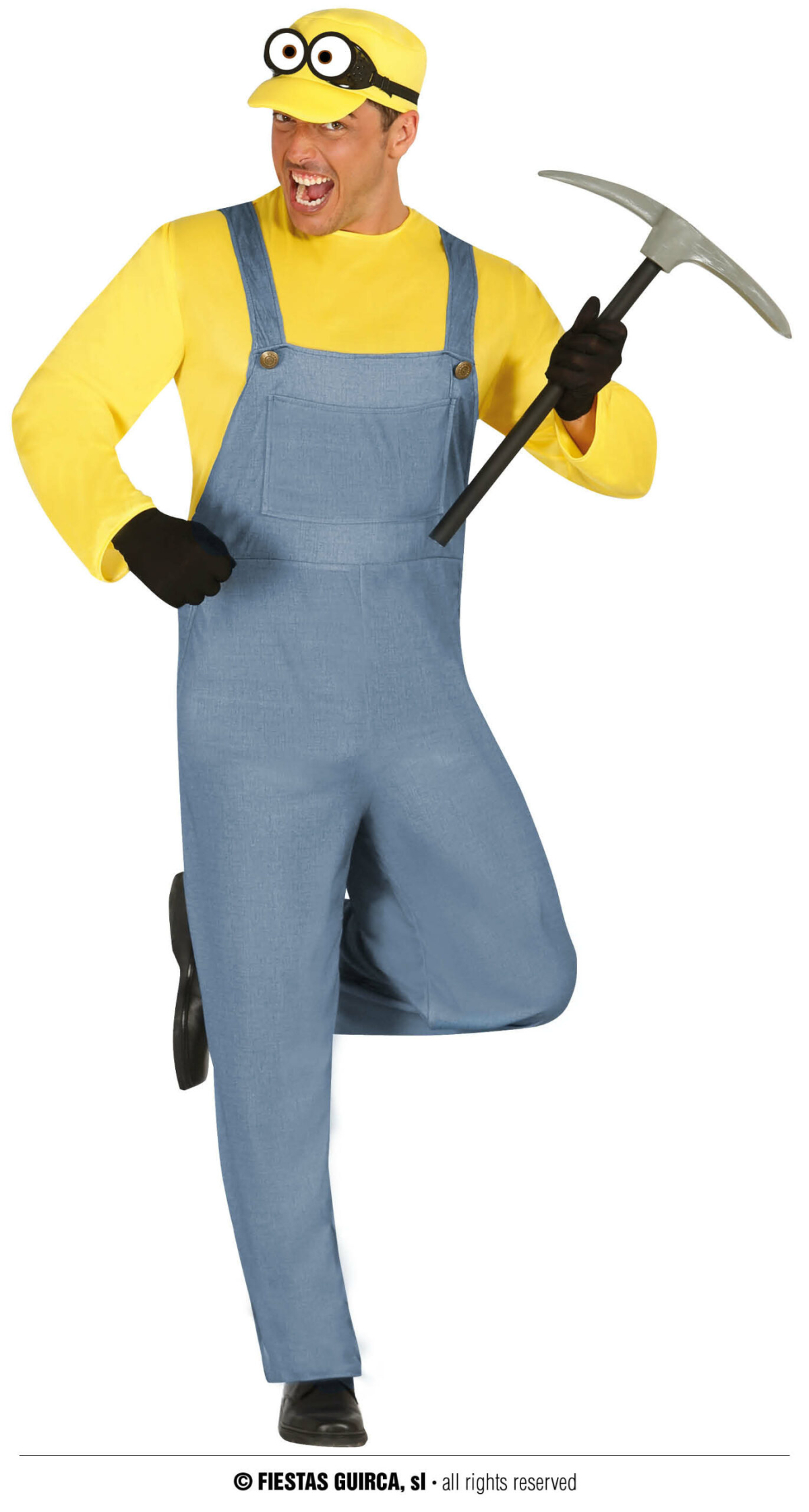 Minion Miner - Adult Size Small (46-48)